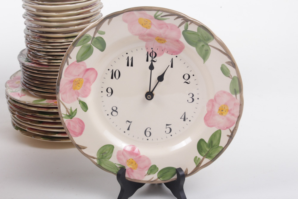 Enormous Franciscan "Desert Rose" Dinnerware Collection