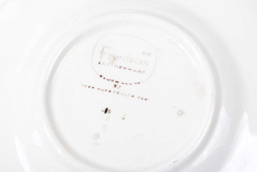 Enormous Franciscan "Desert Rose" Dinnerware Collection