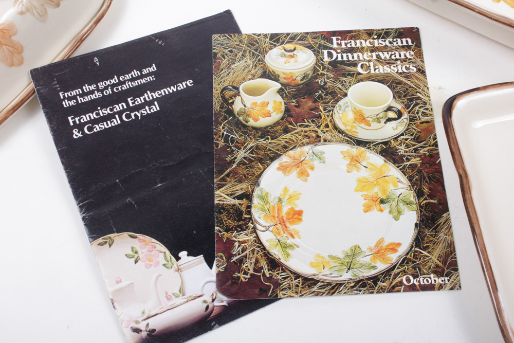 Franciscan "October" Dinnerware Selection