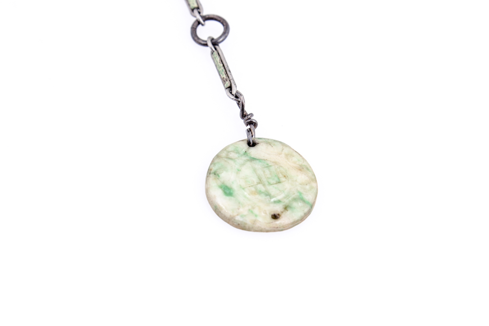 Sterling Silver Bracelets with Crystal Beads and Jadeite