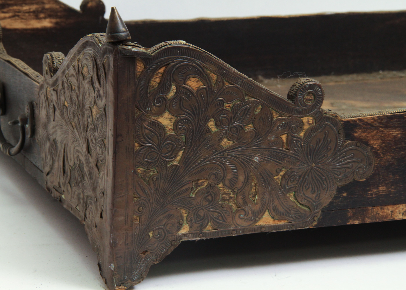 Vintage Italian Style Cherub Torchiere Table Lamp