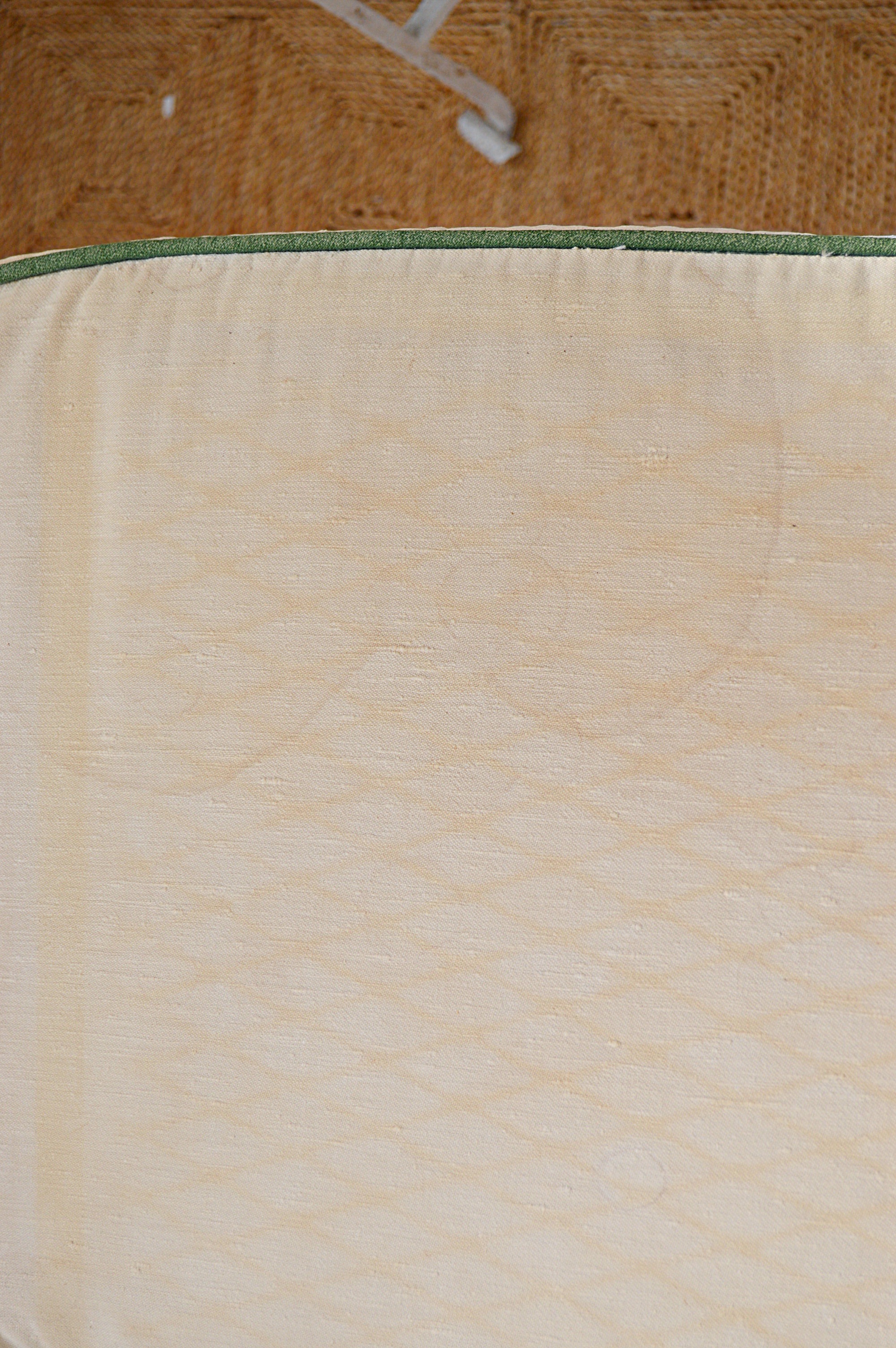 Vintage White-Painted Metal Dining Set