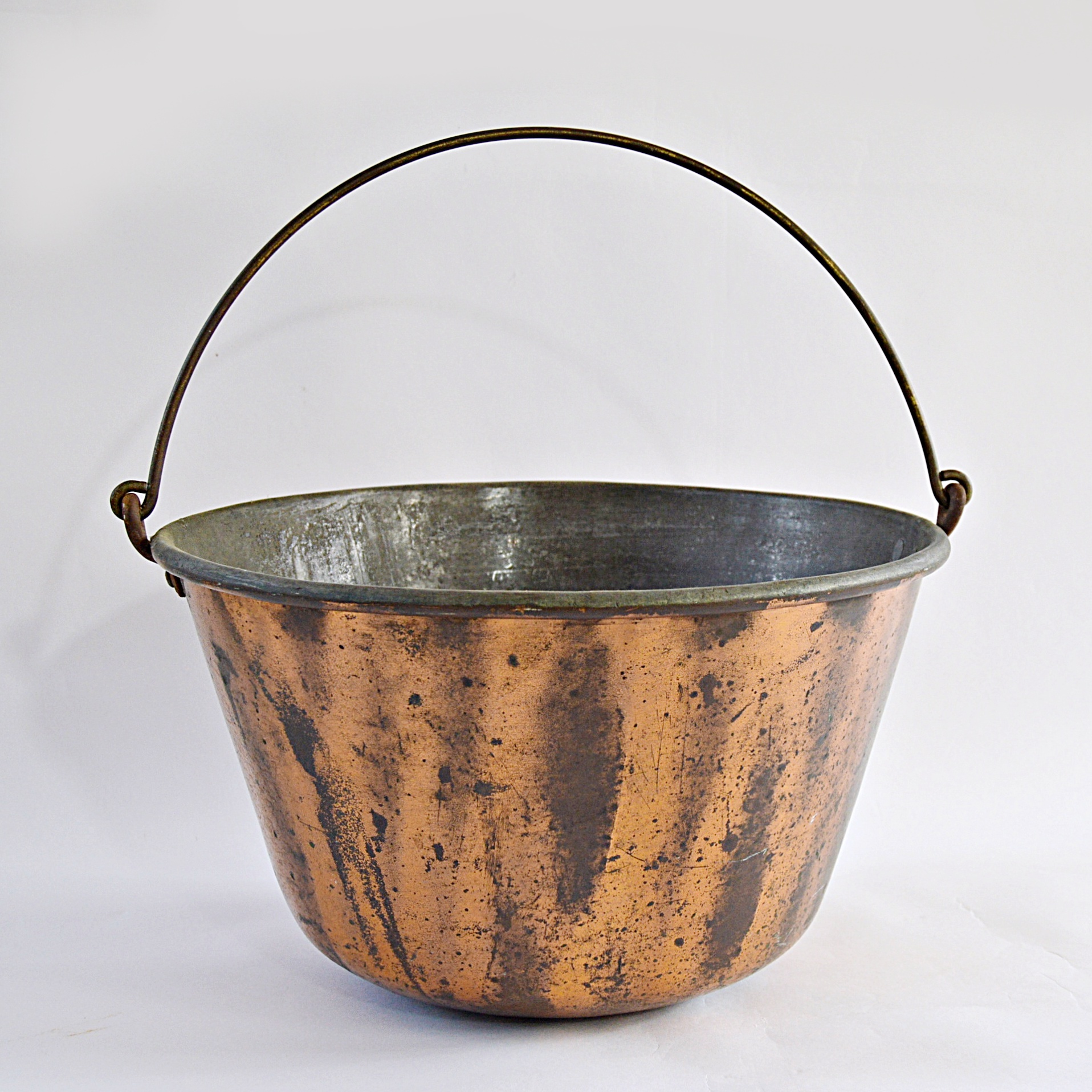 Vintage Copper Finish Bucket