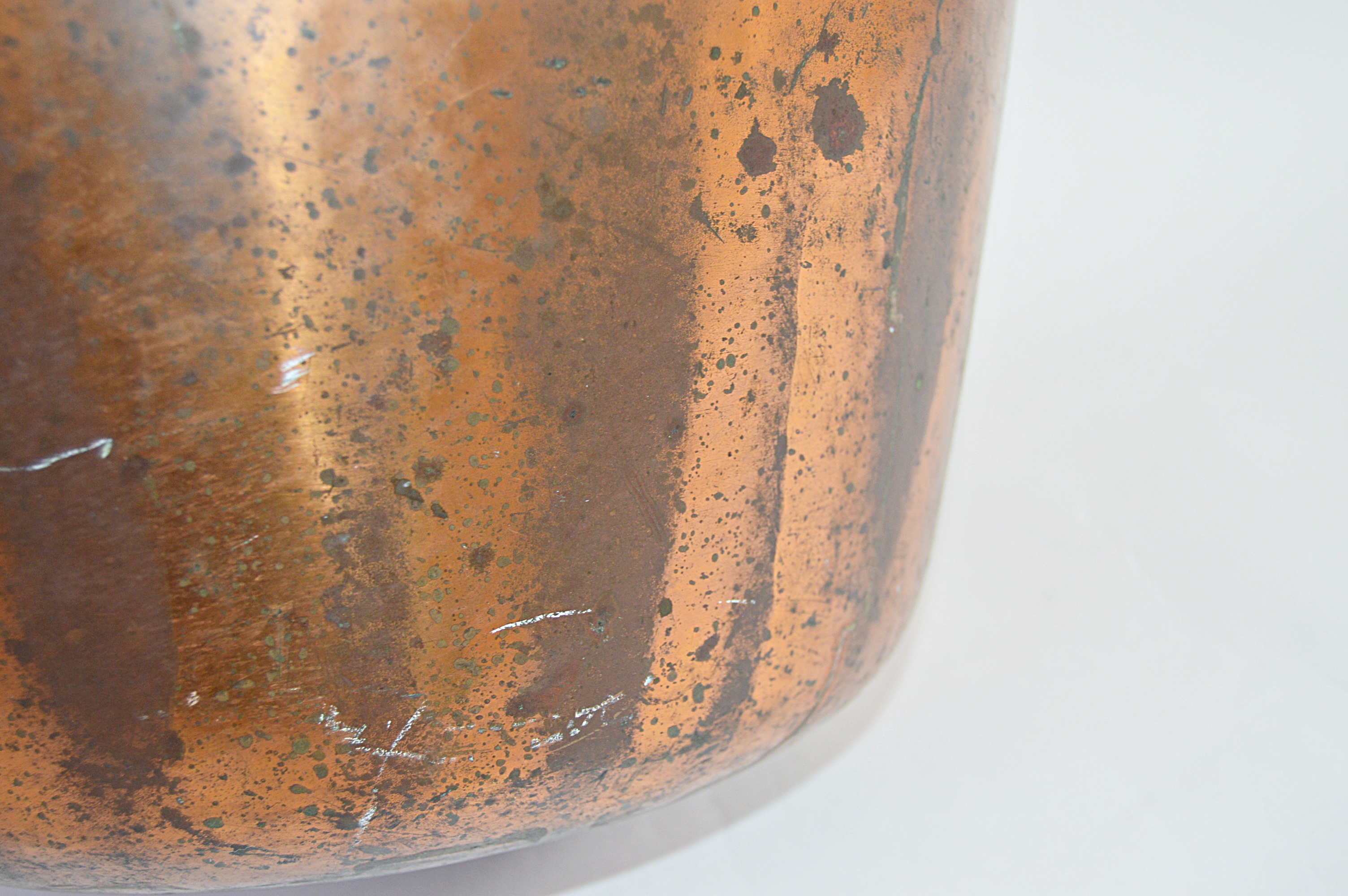 Vintage Copper Finish Bucket