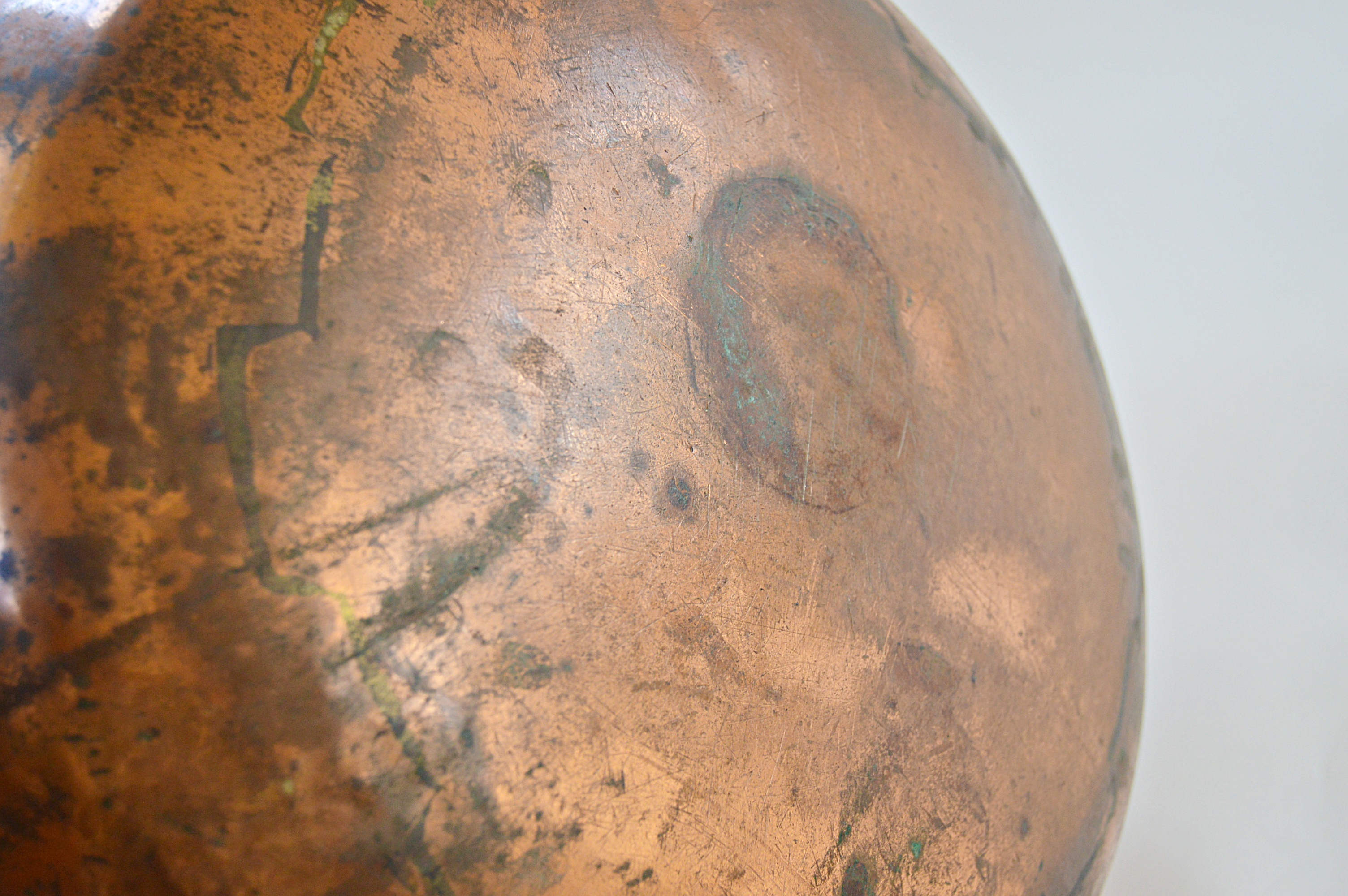 Vintage Copper Finish Bucket