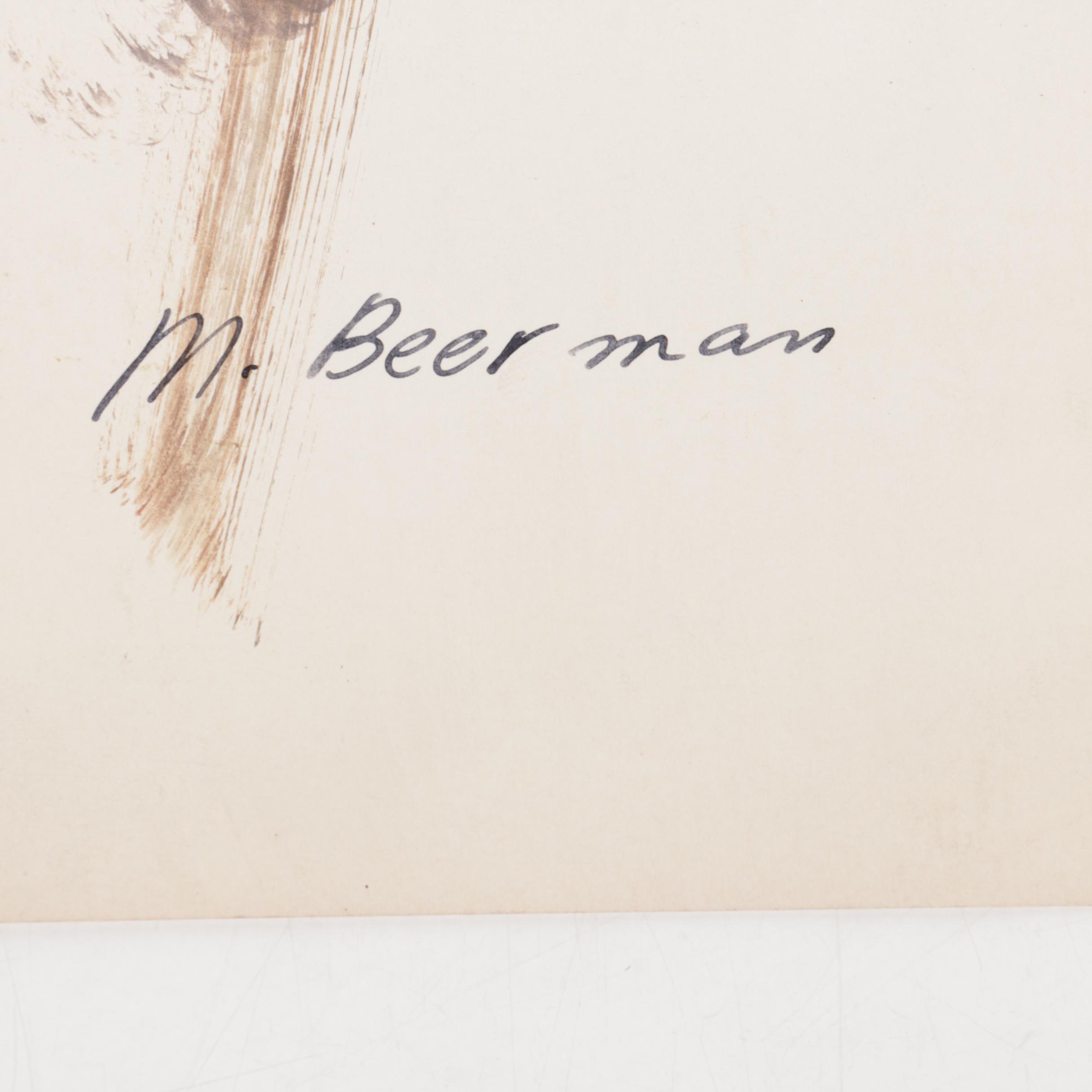 Miriam H. Beerman Goauche Paintings of Primates