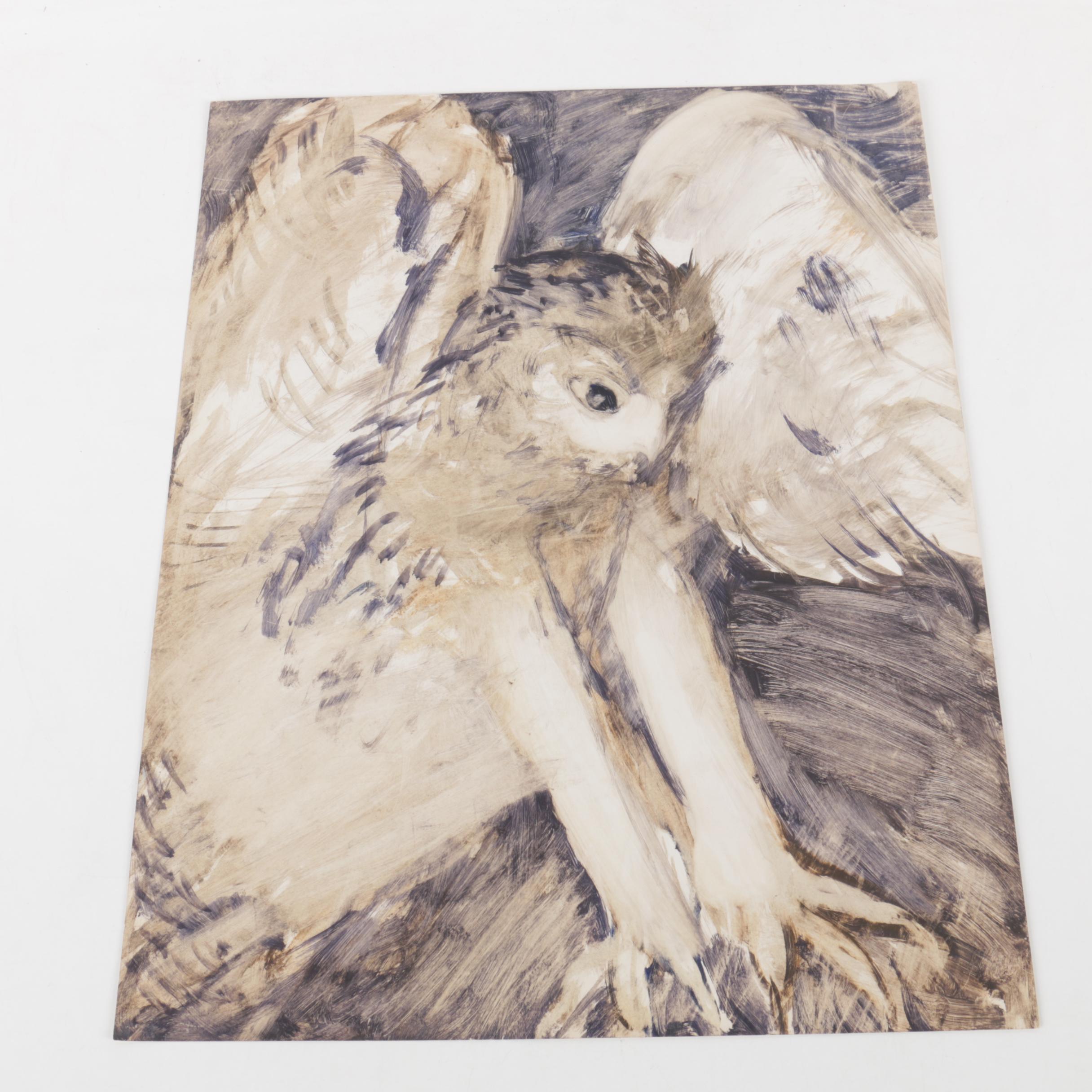 Miriam H. Beerman Goauche Paintings of Primates