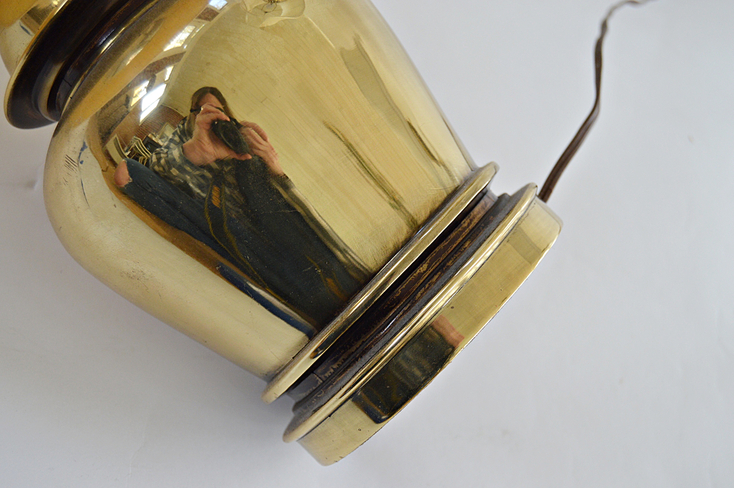 Brass and Crystal Table Lamps