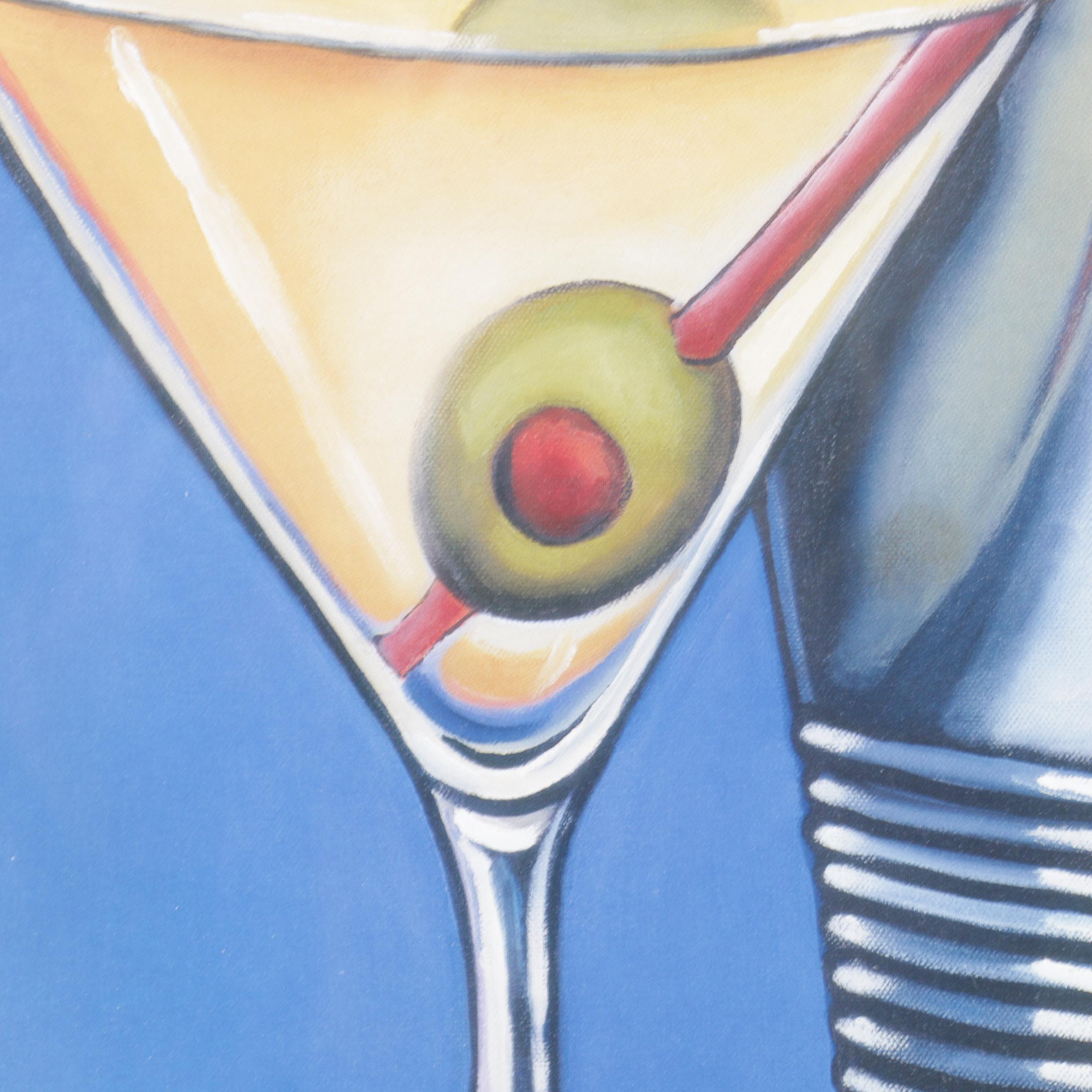 Will Rafuse Pair of Reproduction Prints "Martini" and "Lime Margarita"