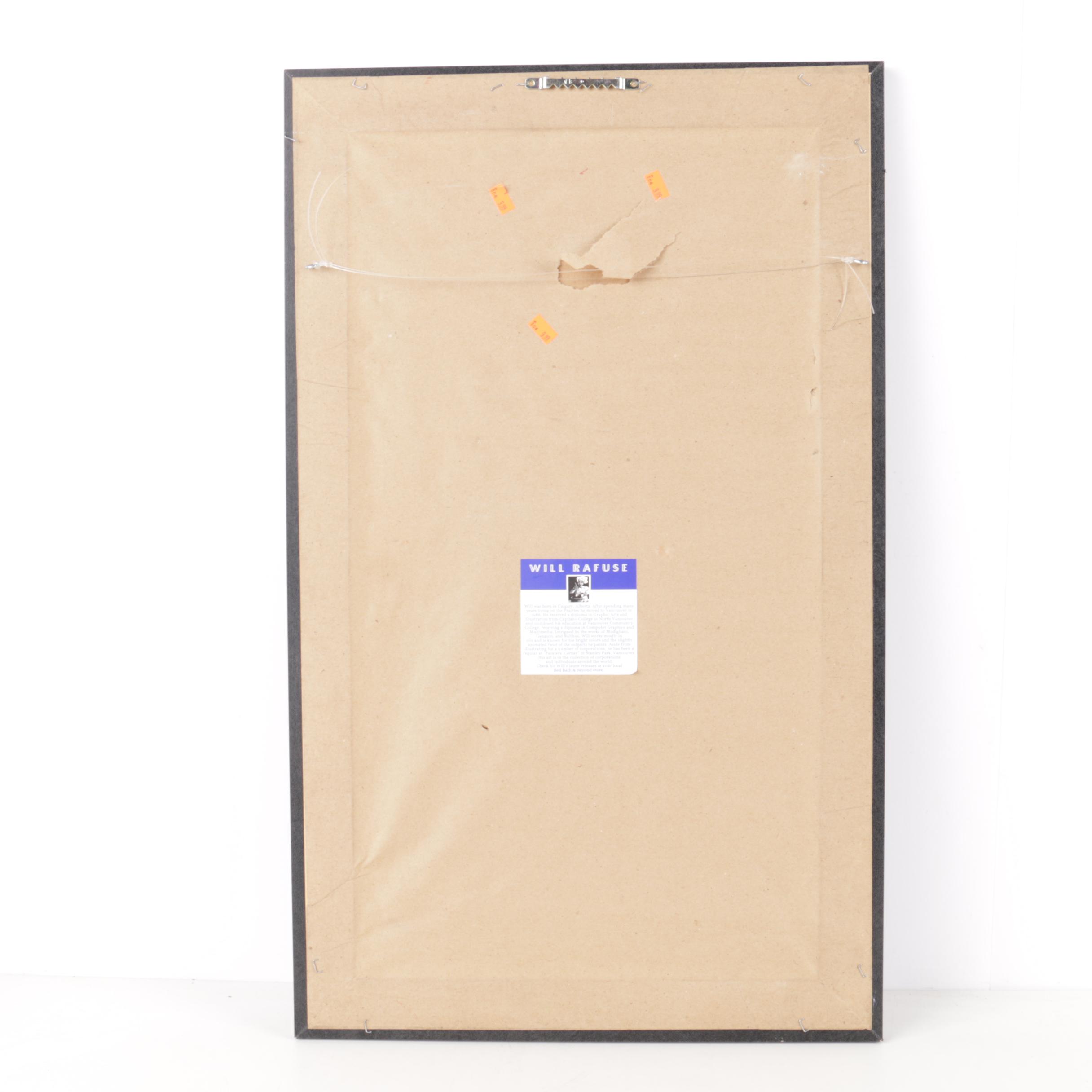 Will Rafuse Pair of Reproduction Prints "Martini" and "Lime Margarita"