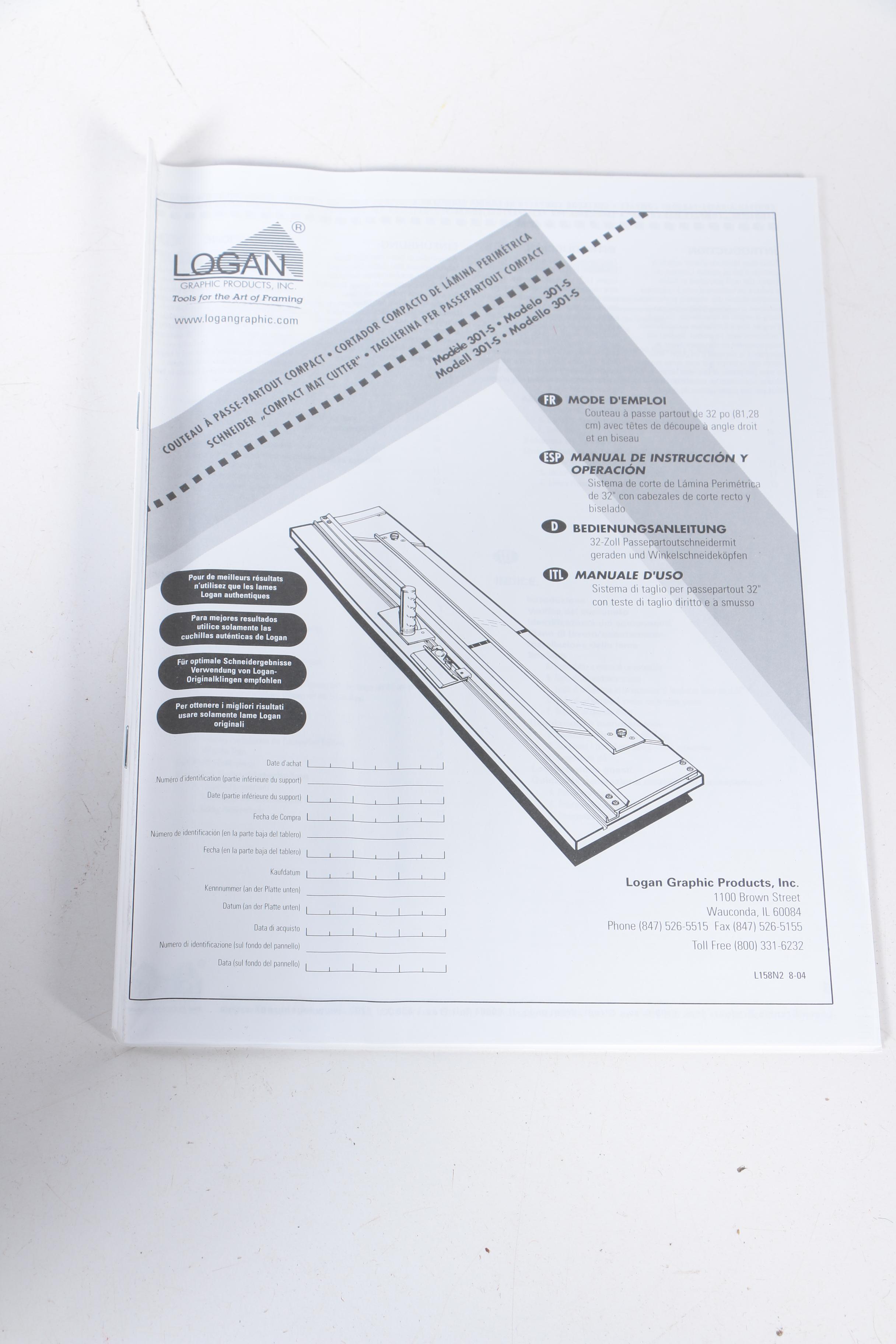 Logan Compact Mat Cutter with Portable Hobby Table