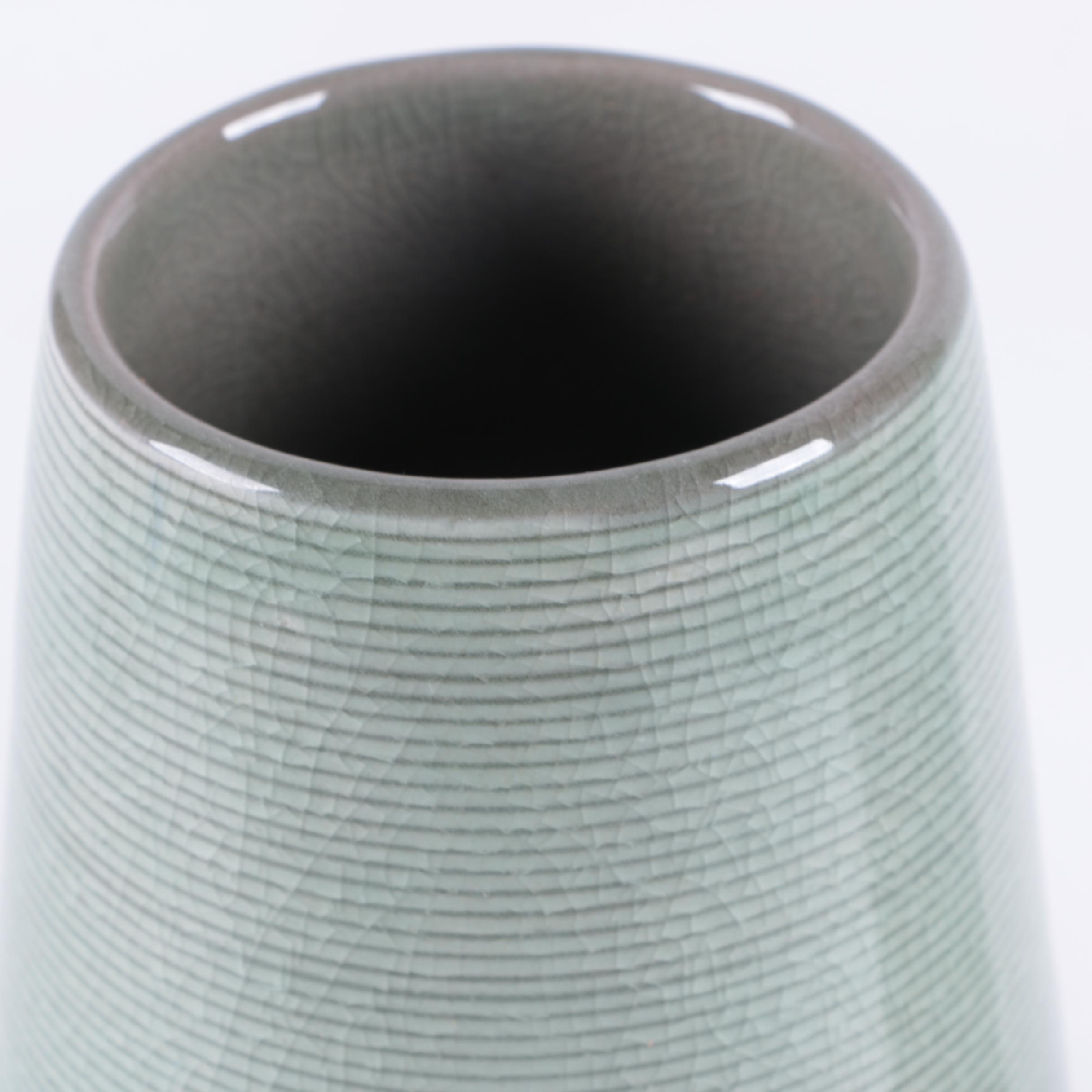 Cindy Angliss and Pottery Barn Ceramic Vases