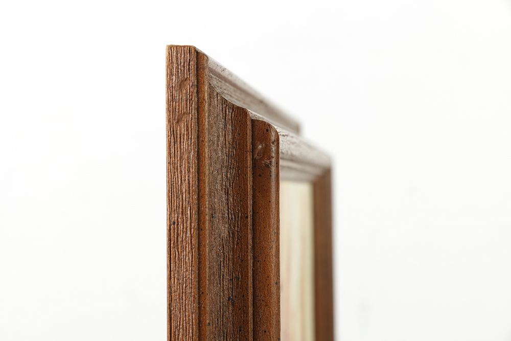 Marian Carlsen Painting on Canvas Board of Children with Ice Cream