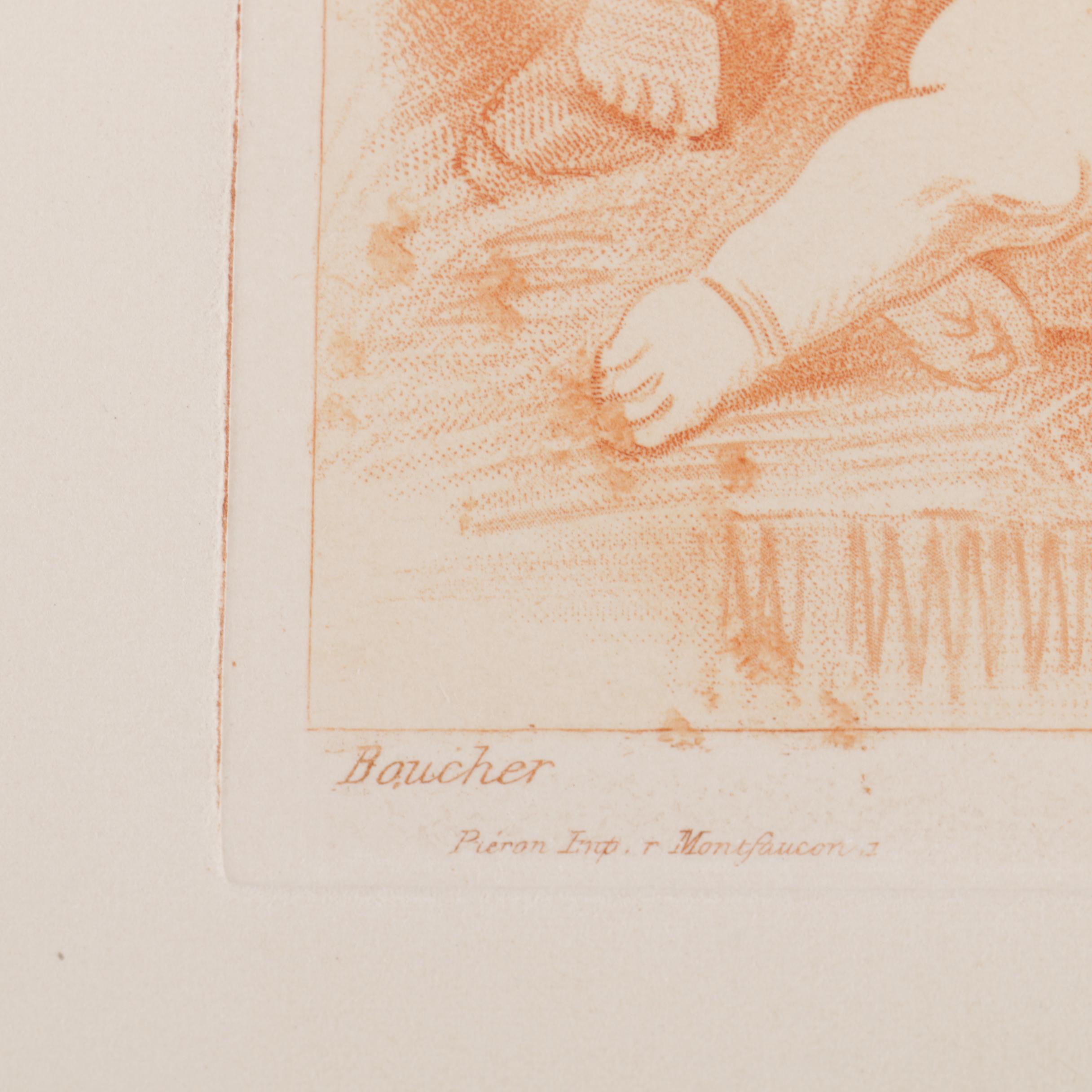 Collection of Assorted Prints Featuring Boucher