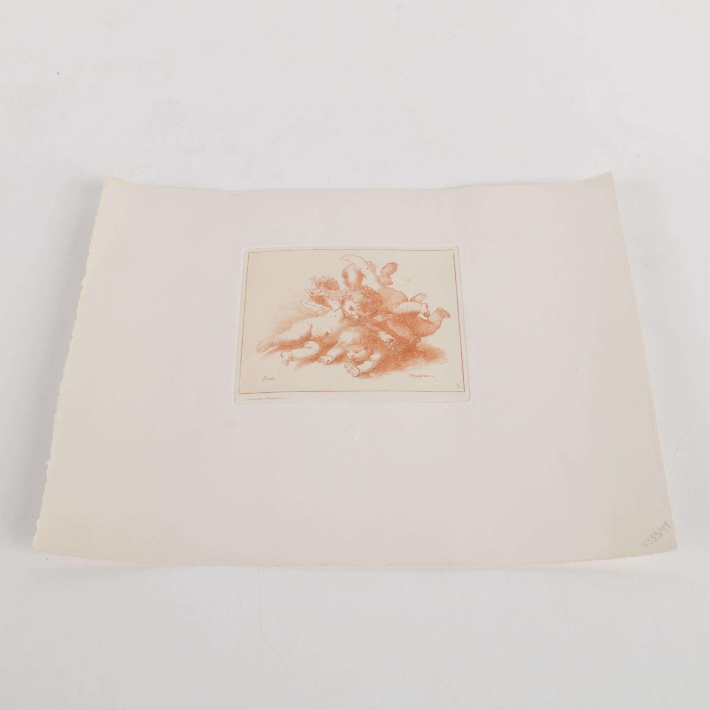 Collection of Assorted Prints Featuring Boucher