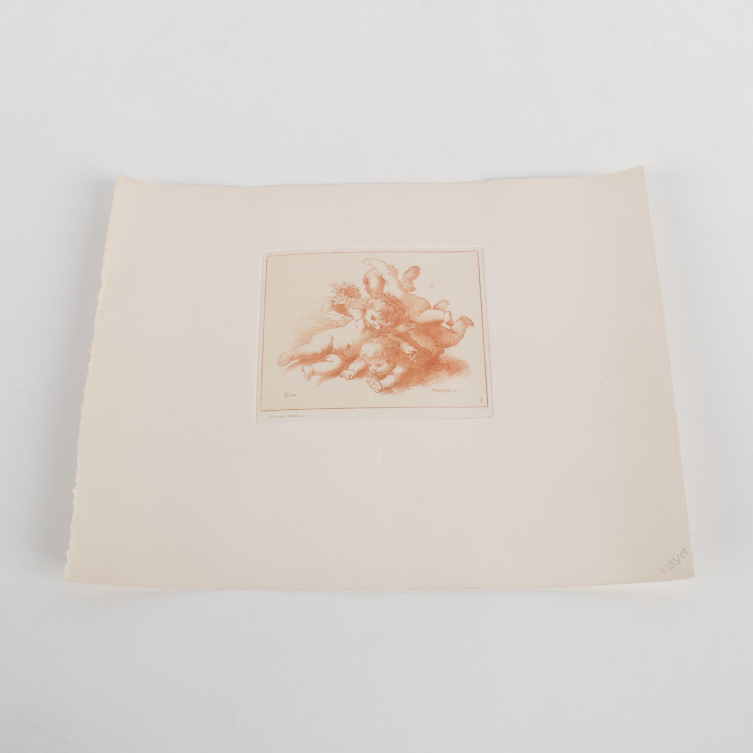 Collection of Assorted Prints Featuring Boucher