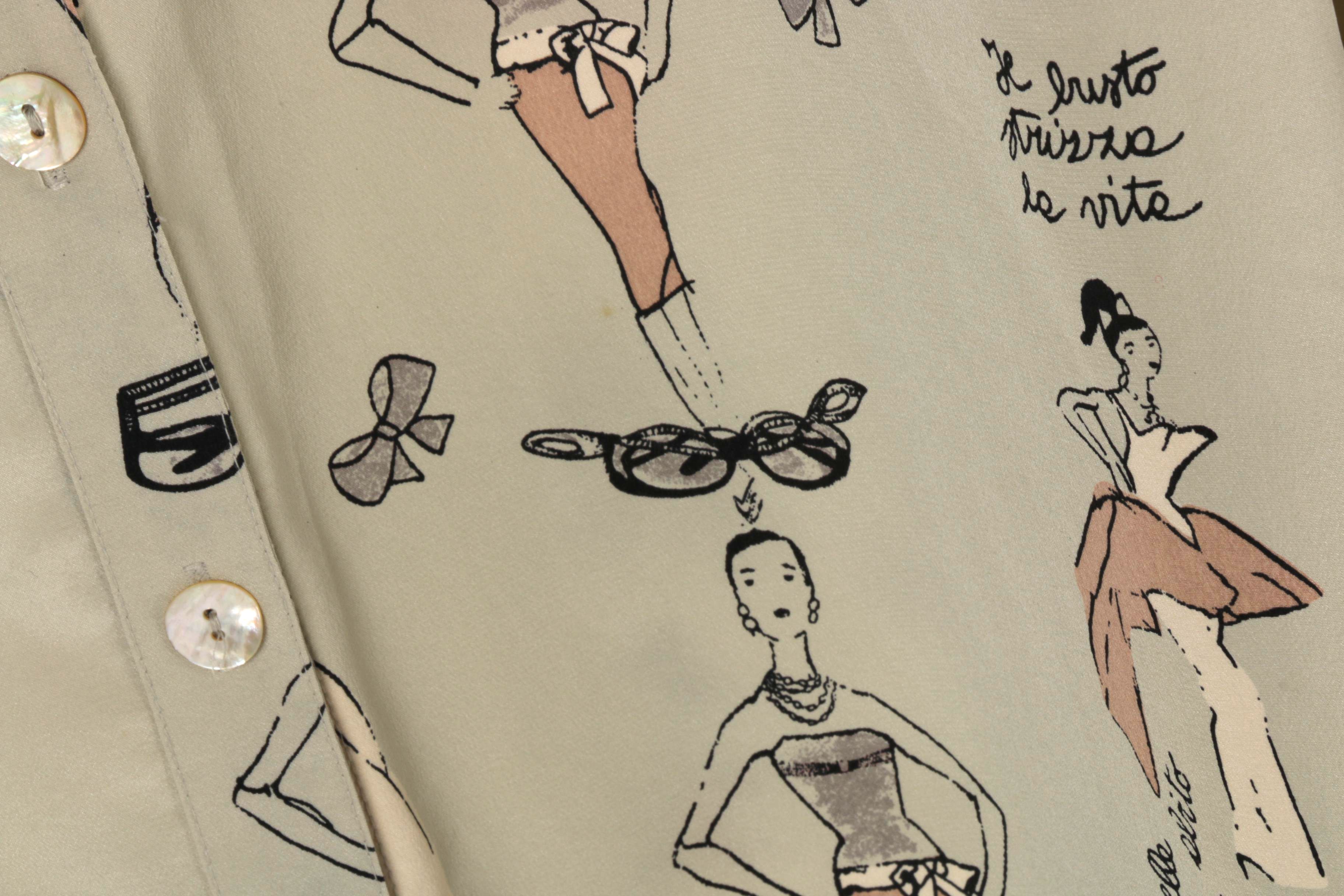 Vintage Blouse and Pant Sets Including Gala