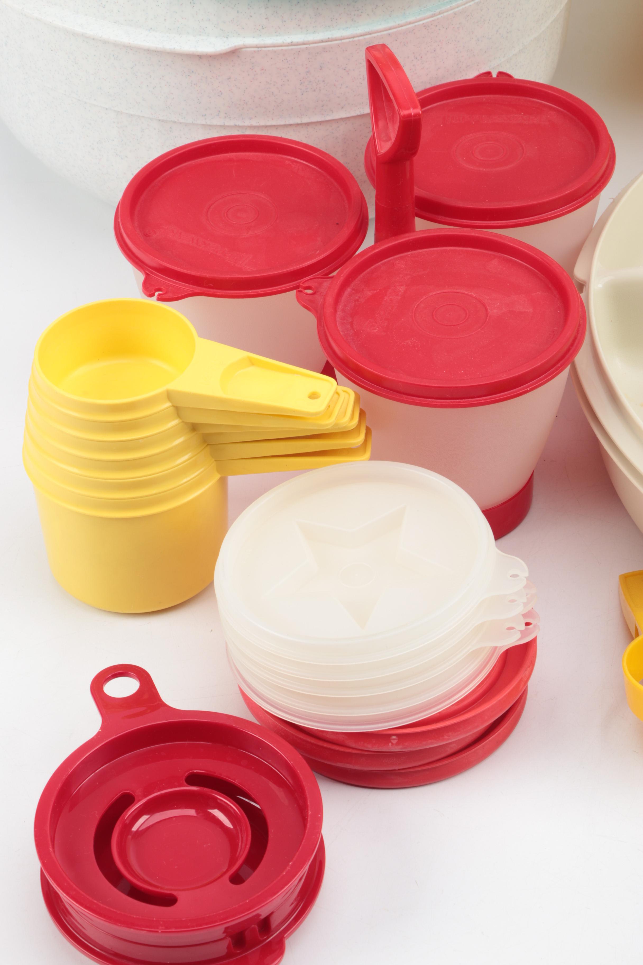 Plastic Storage Containers Including Tupperware