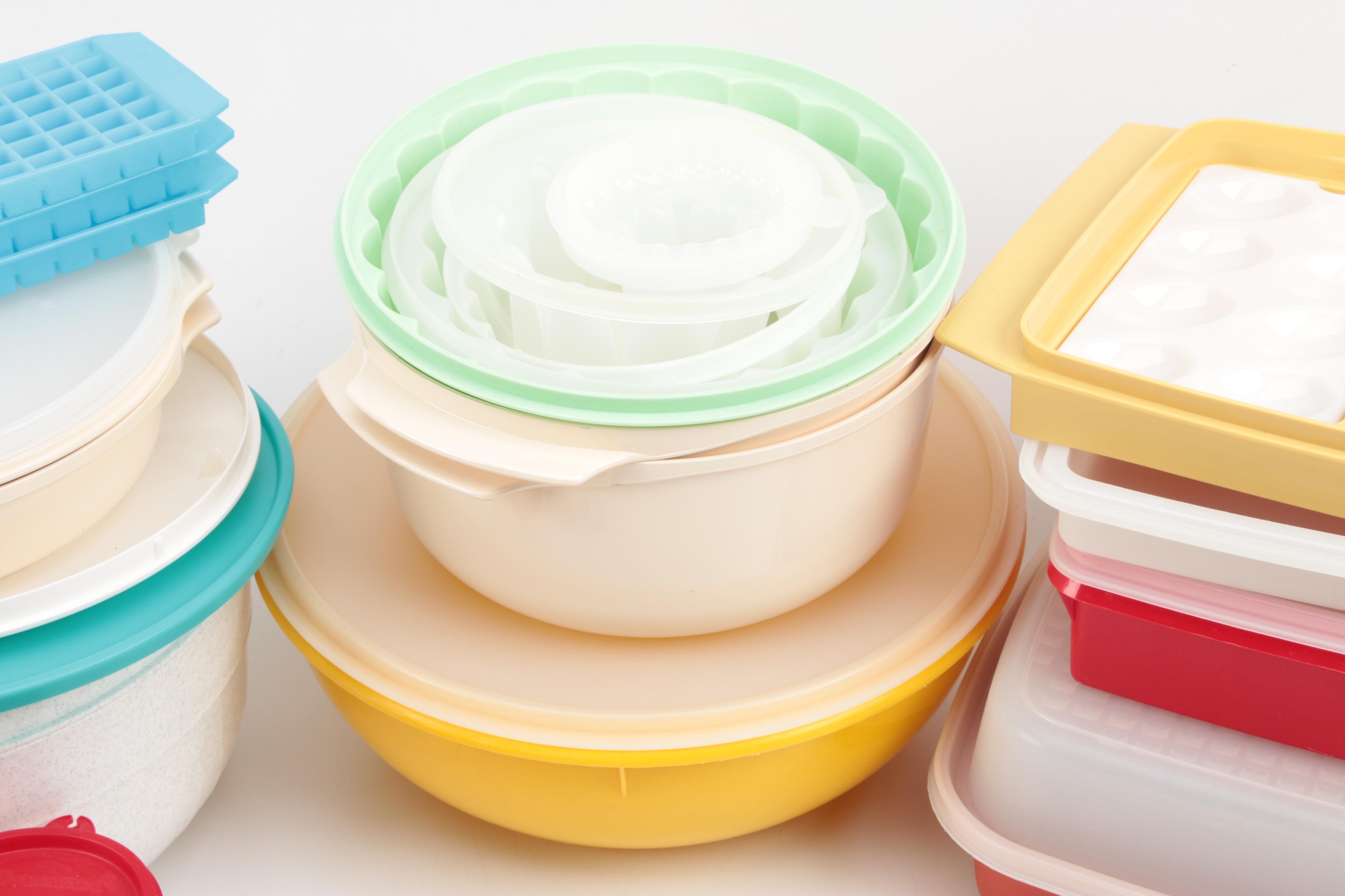 Plastic Storage Containers Including Tupperware