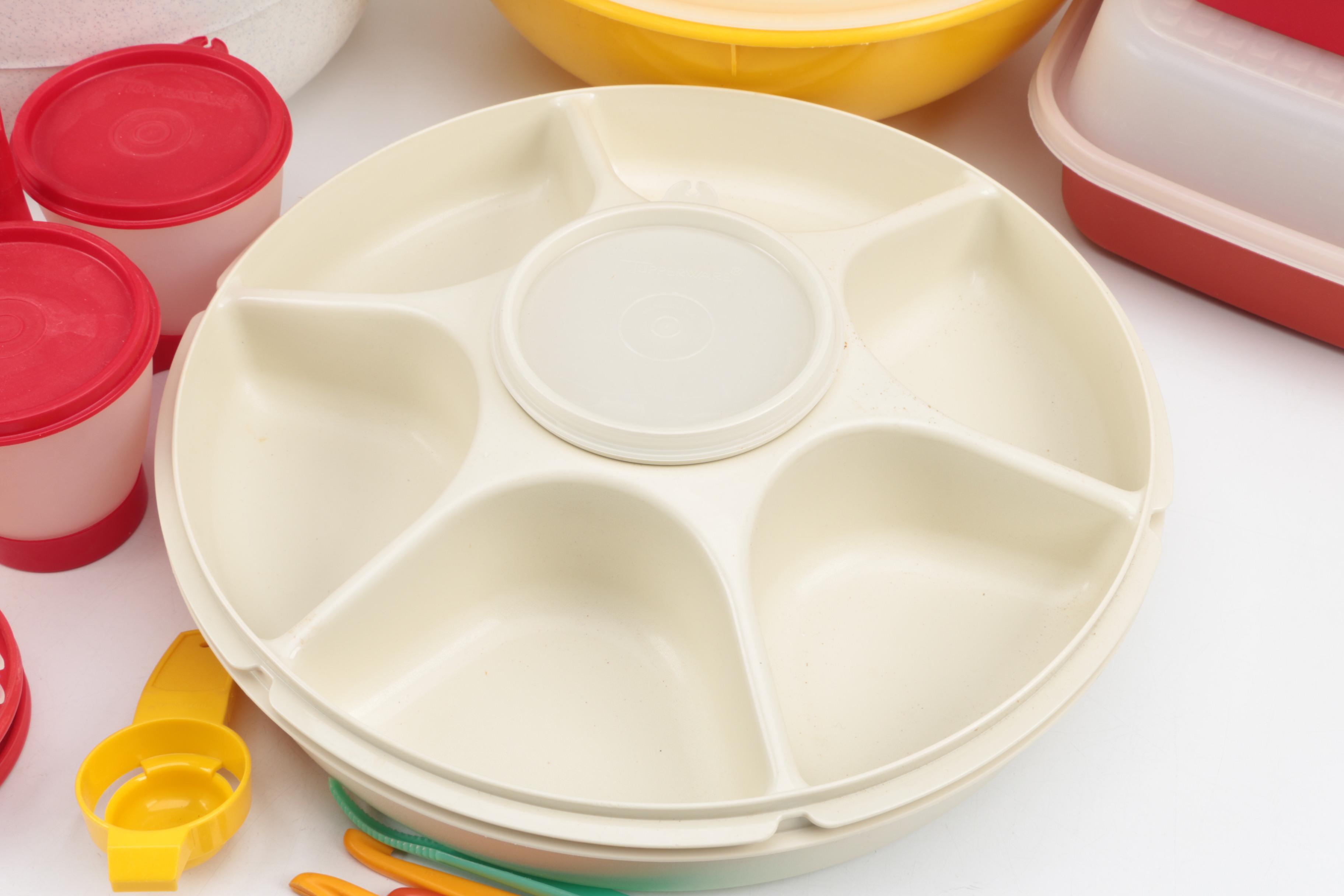 Plastic Storage Containers Including Tupperware