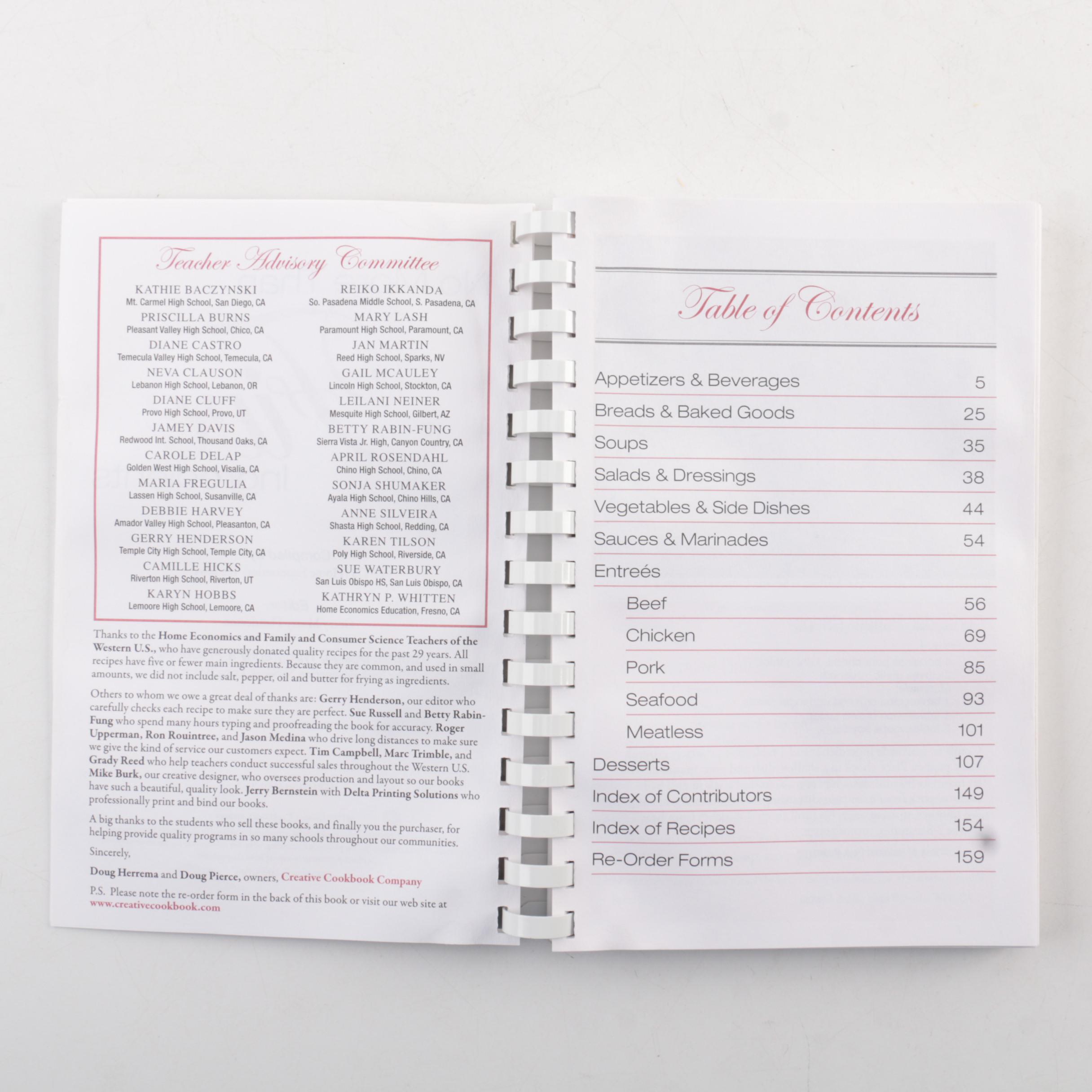 Bakeware and Cookbooks Featuring Pyrex