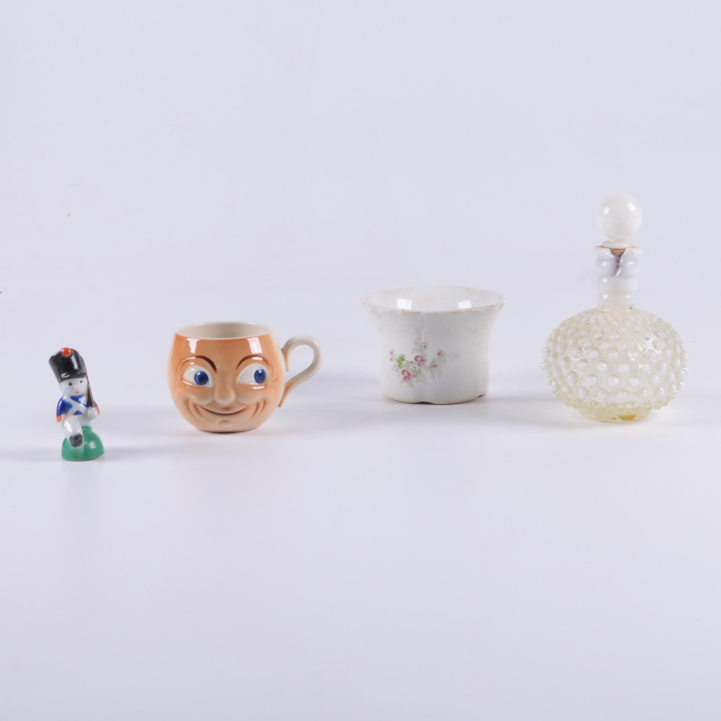 Vintage Decor and Tableware including Fenton