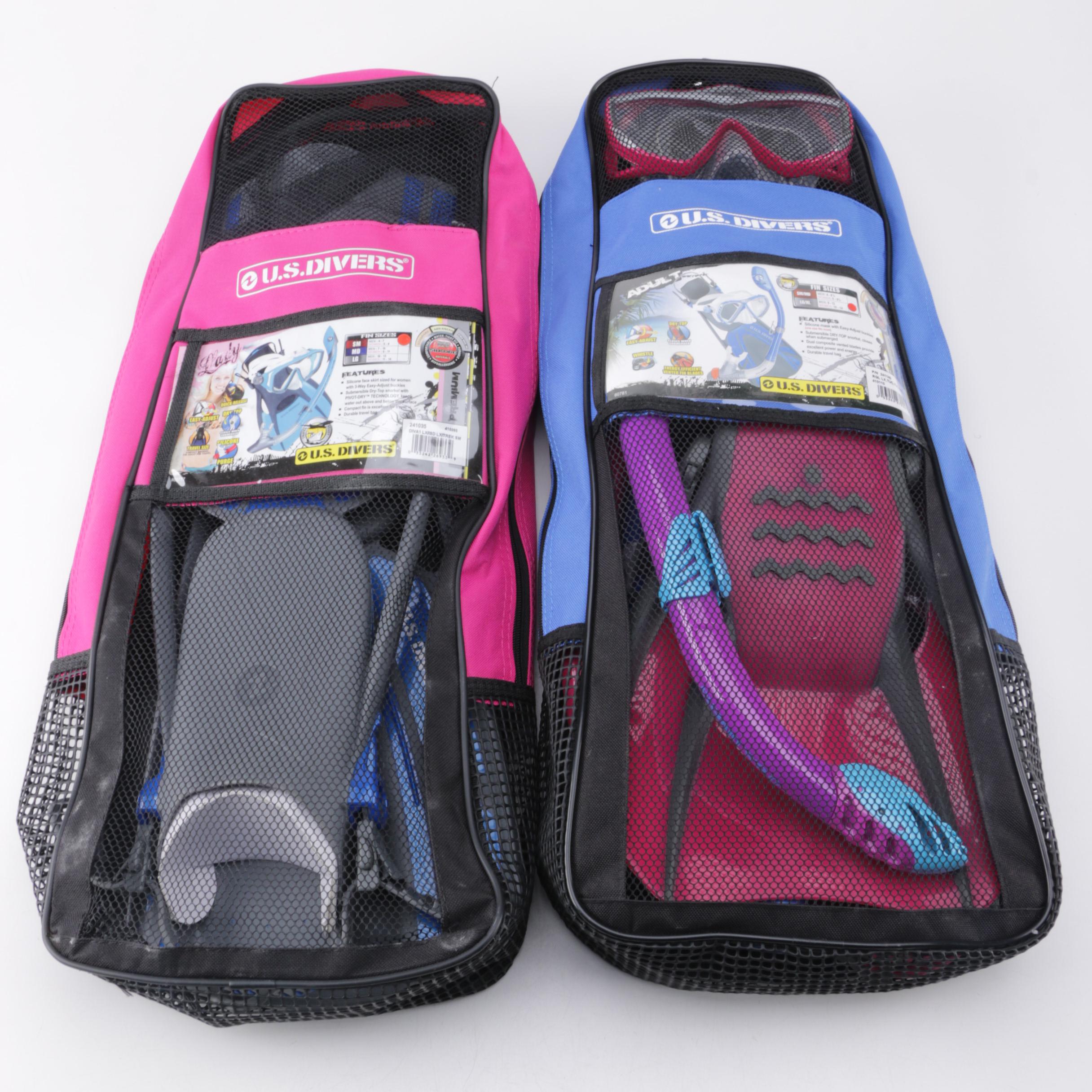 U.S. Divers Diving Sets