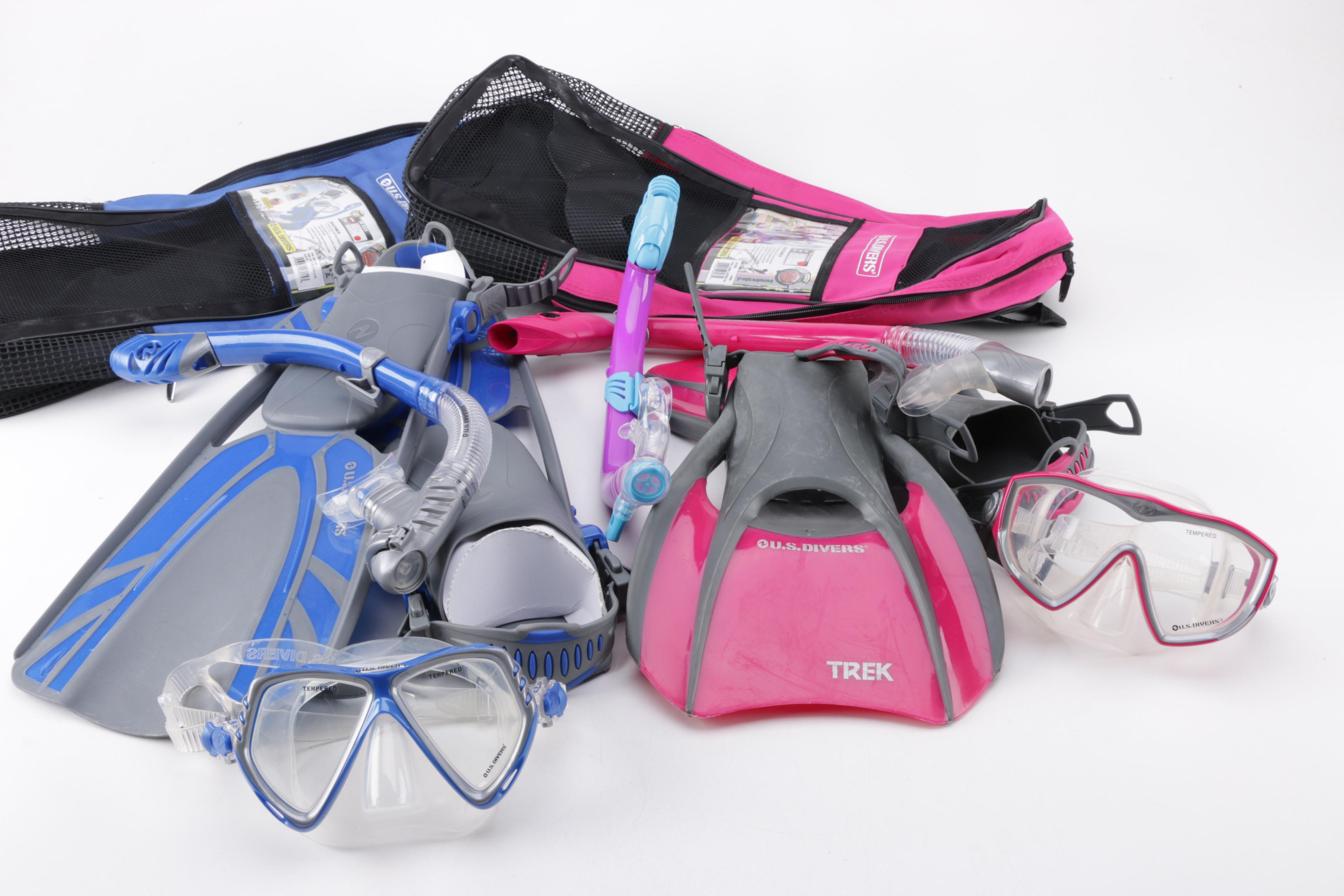 U.S. Divers Diving Sets