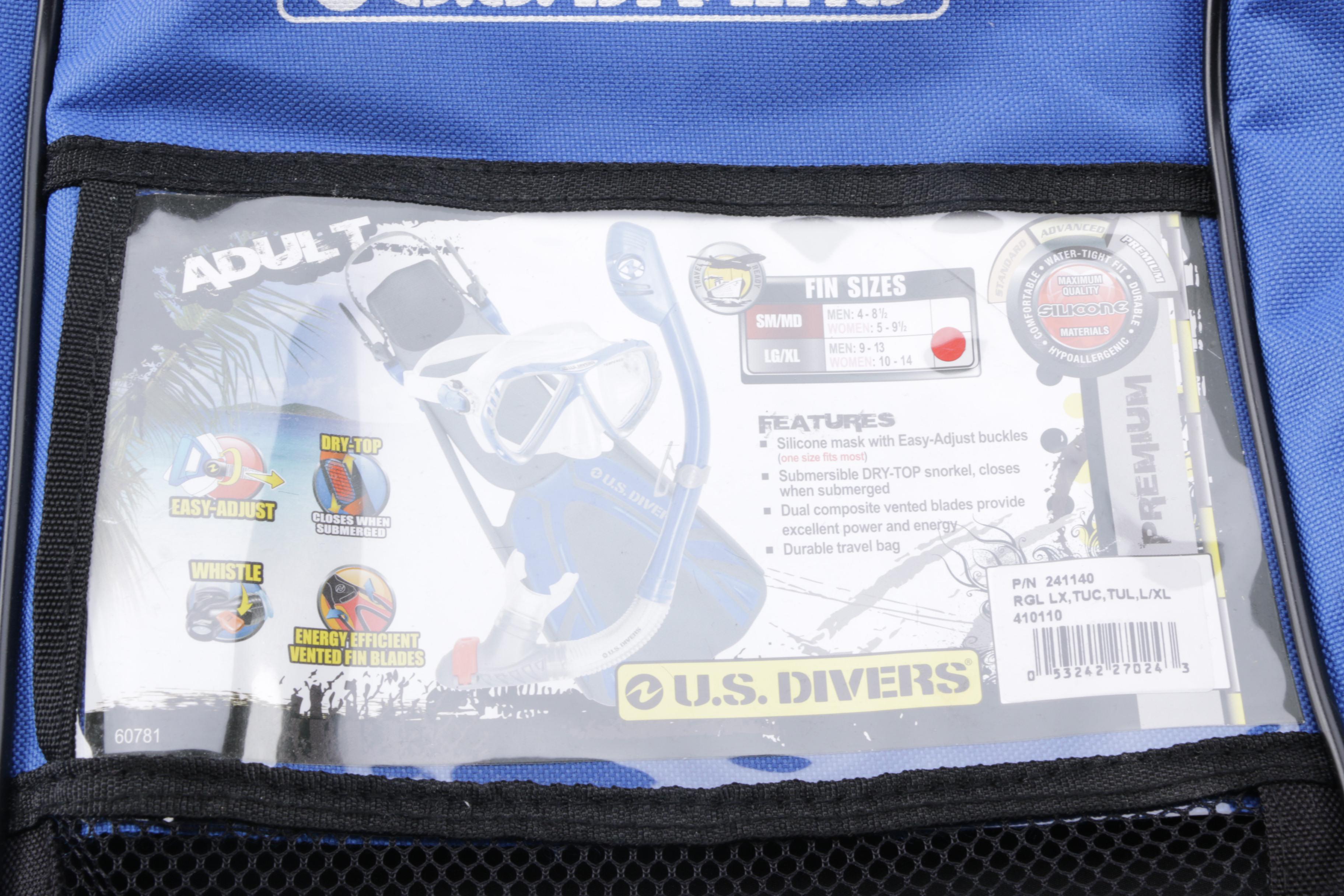 U.S. Divers Diving Sets