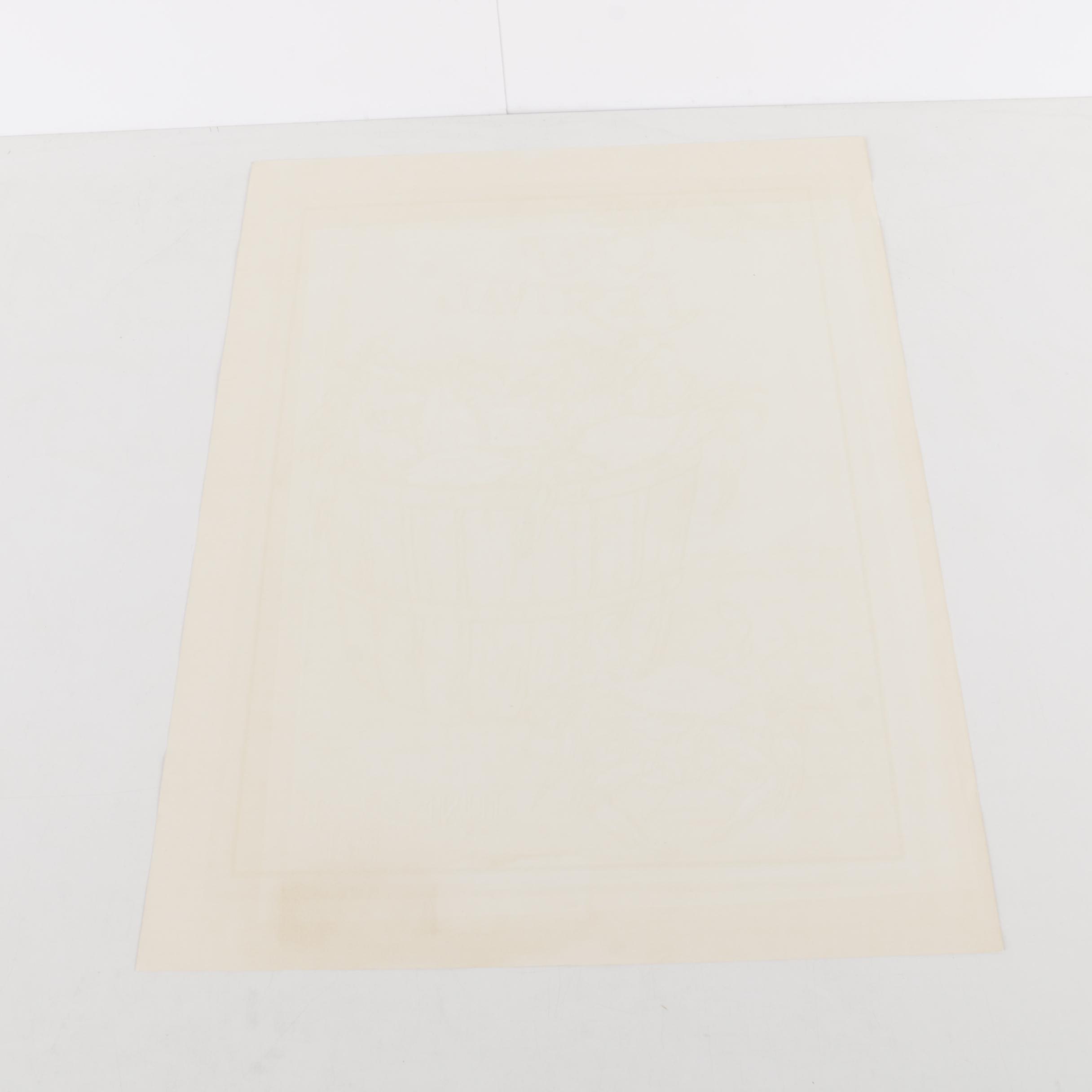 Shirley Masinter 1981 Limited Edition Lacombe Crab Festival Serigraph Poster