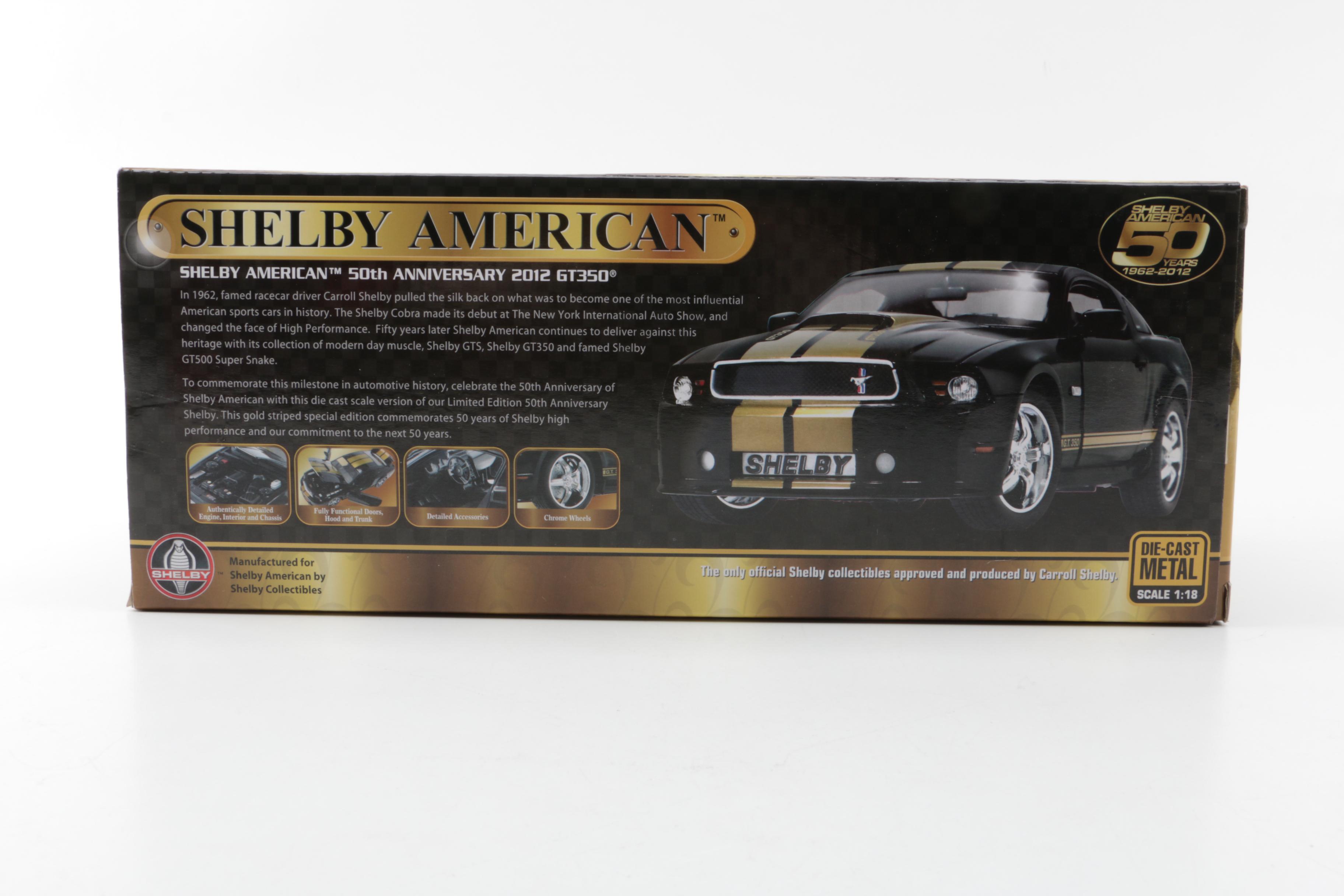 2012 Shelby American GT350 Die-Cast Replica Car