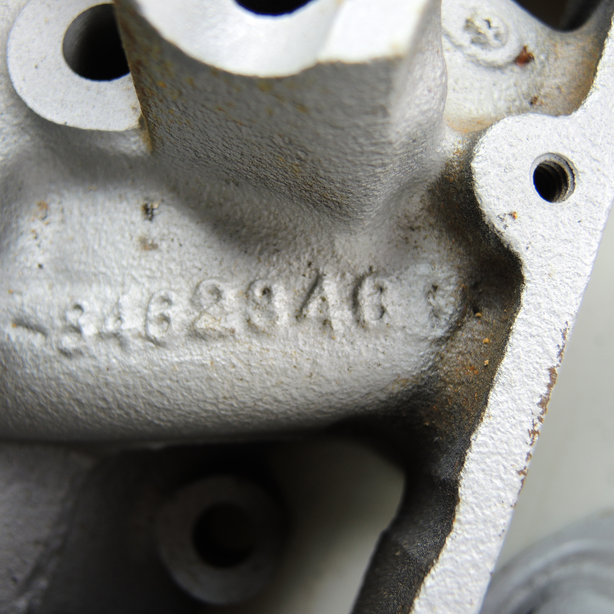 1971 Chrysler Dodge Iron Cylinder Heads and Four Barrel Intake Manifold