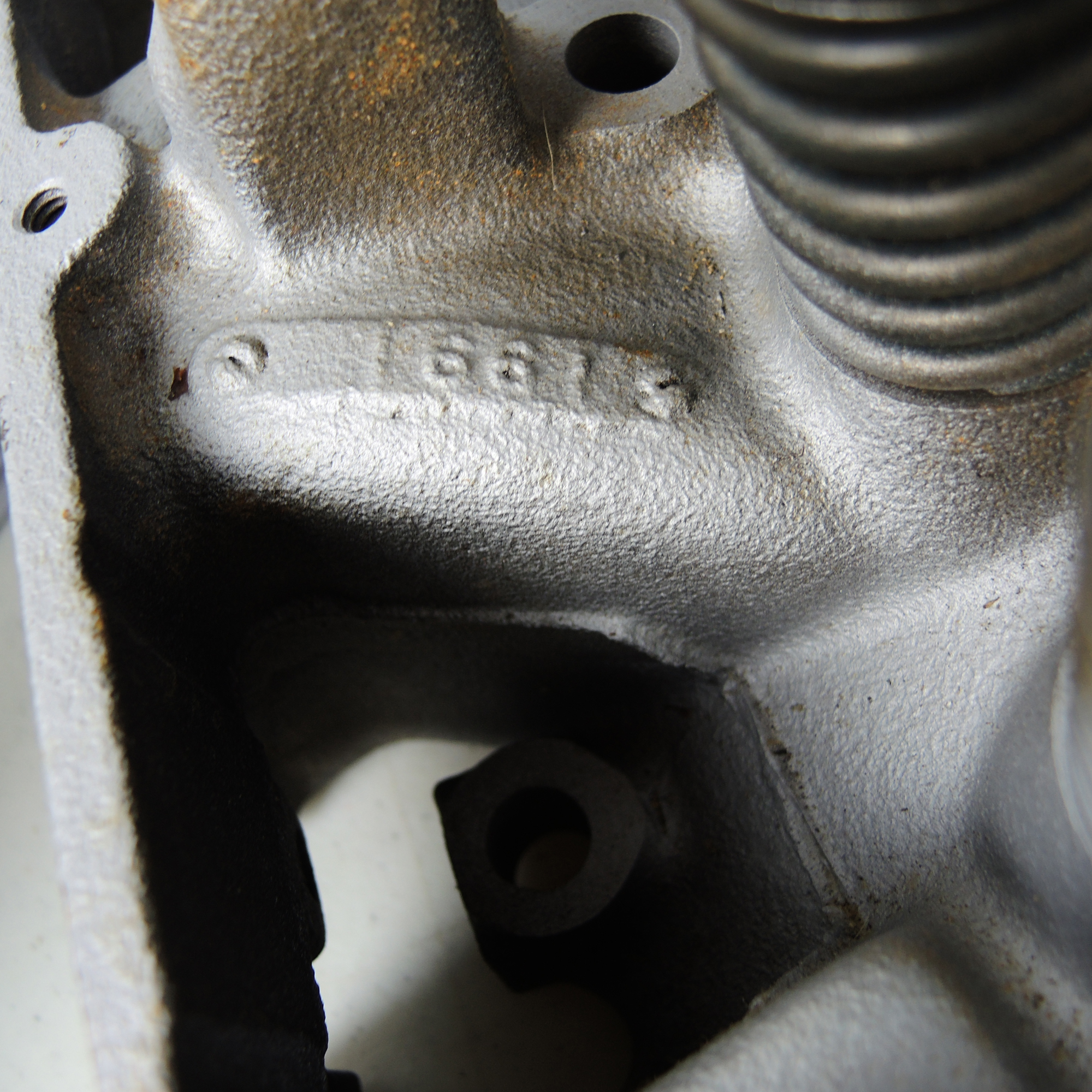 1971 Chrysler Dodge Iron Cylinder Heads and Four Barrel Intake Manifold