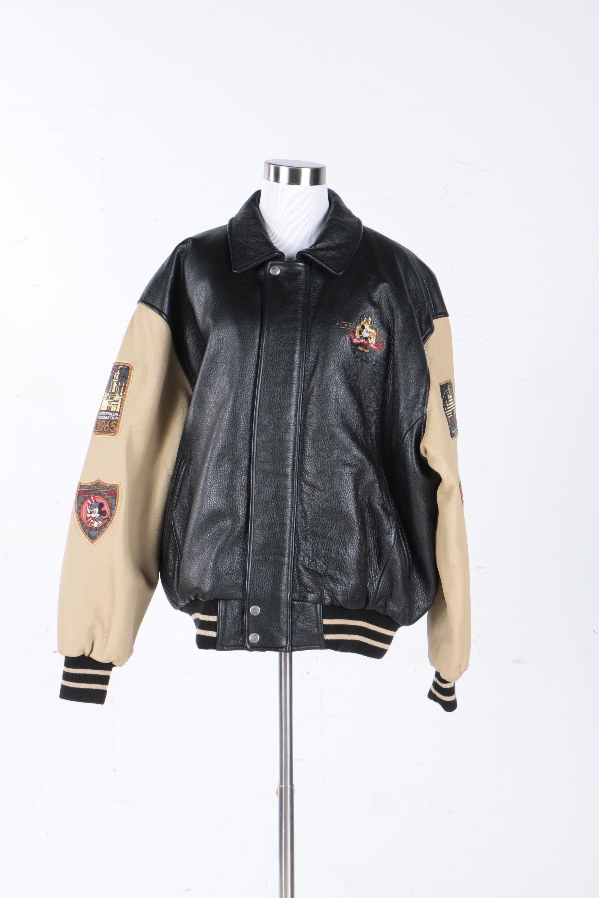 Disneyland 50th Anniversary Leather Jacket and Other Memorabilia