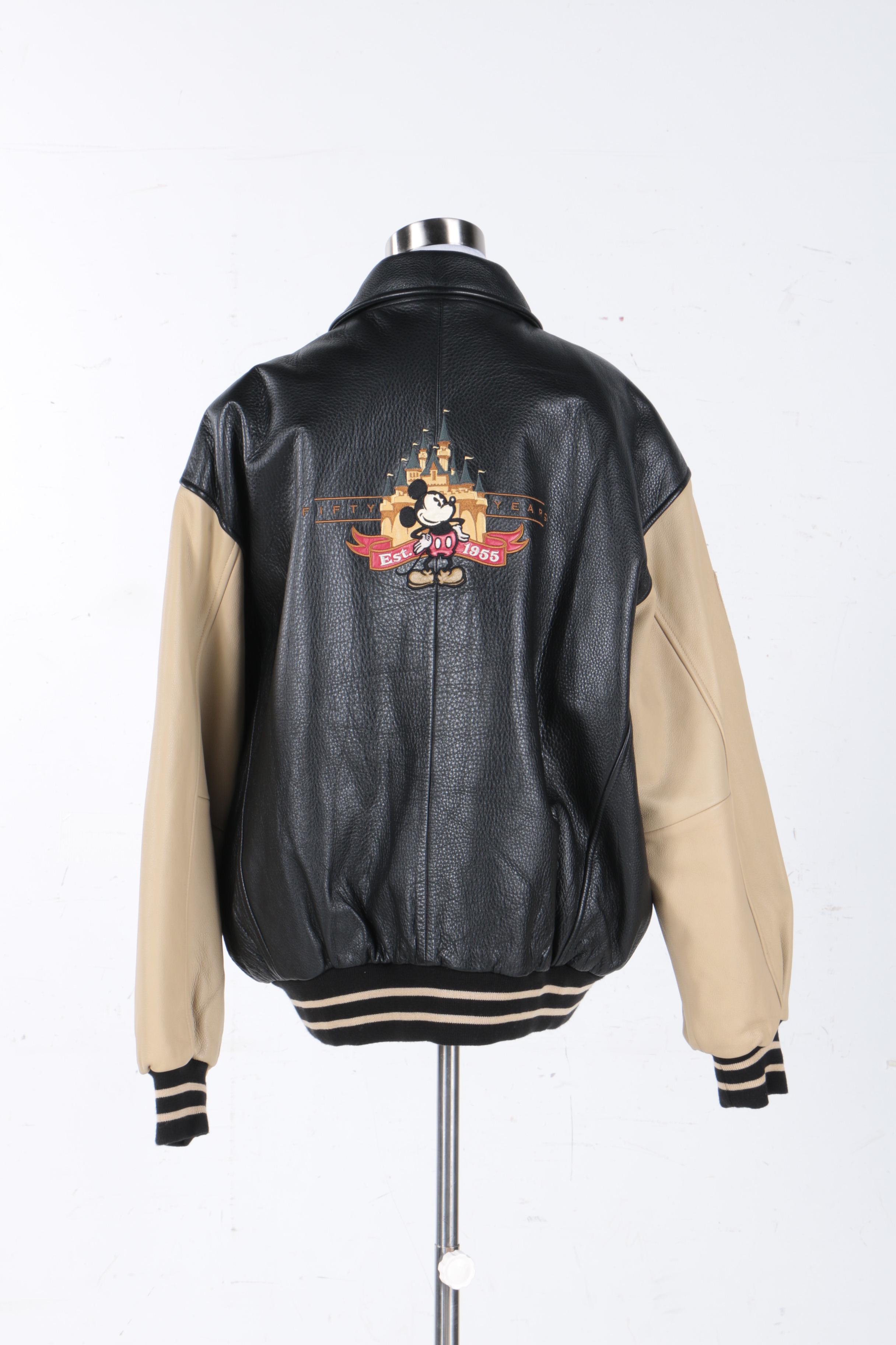 Disneyland 50th Anniversary Leather Jacket and Other Memorabilia