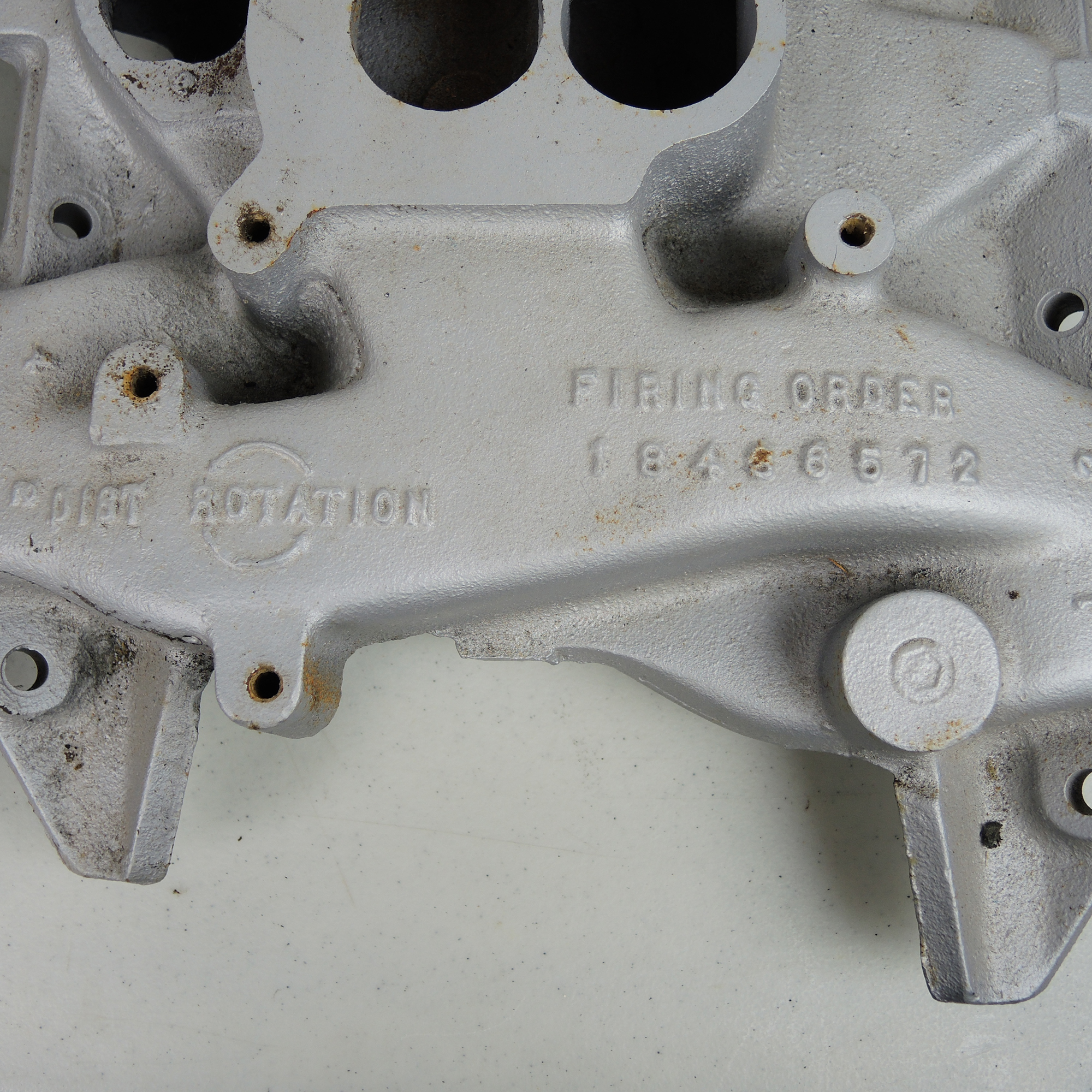 1971 Chrysler Dodge Iron Cylinder Heads and Four Barrel Intake Manifold