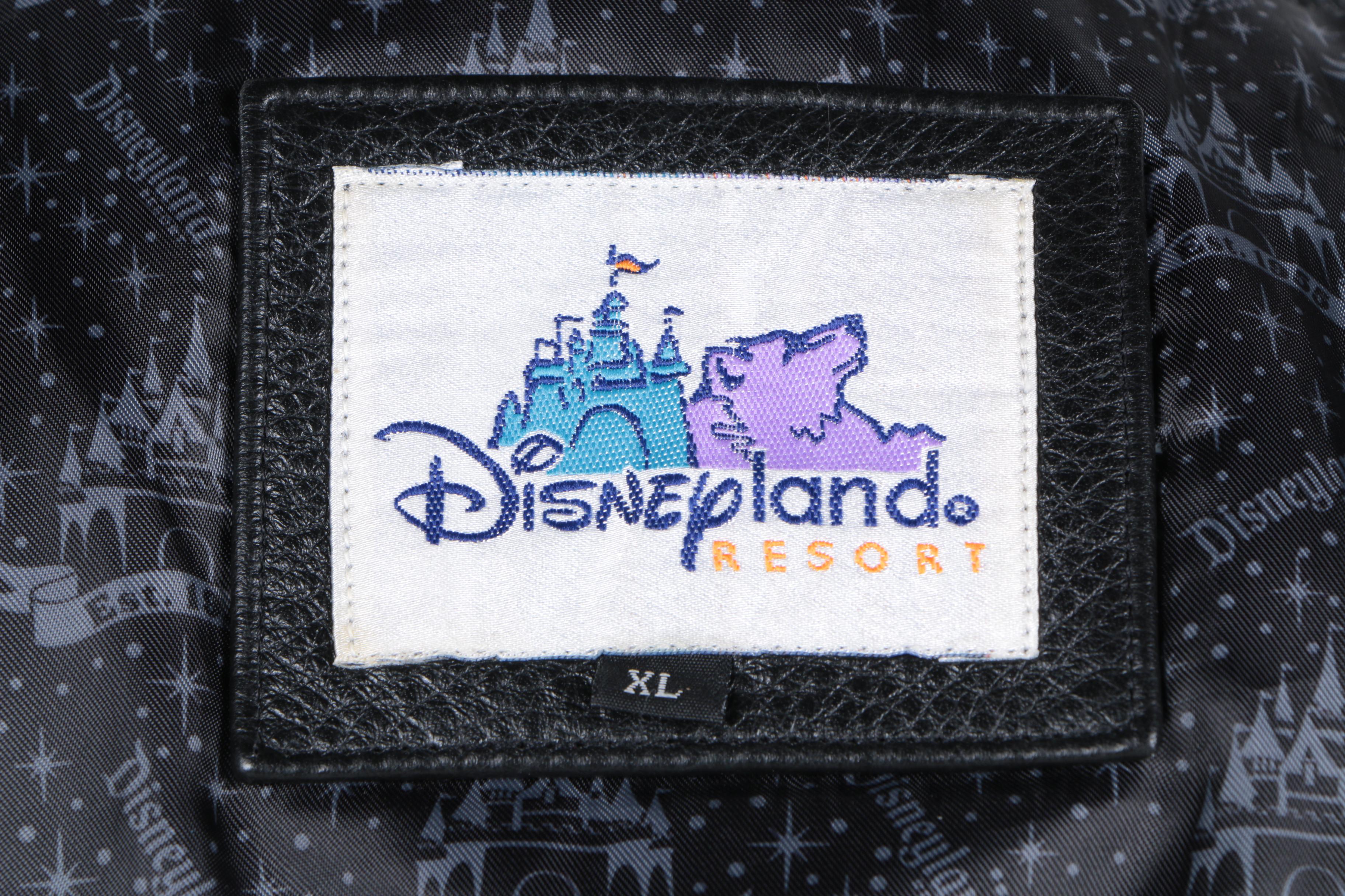 Disneyland 50th Anniversary Leather Jacket and Other Memorabilia