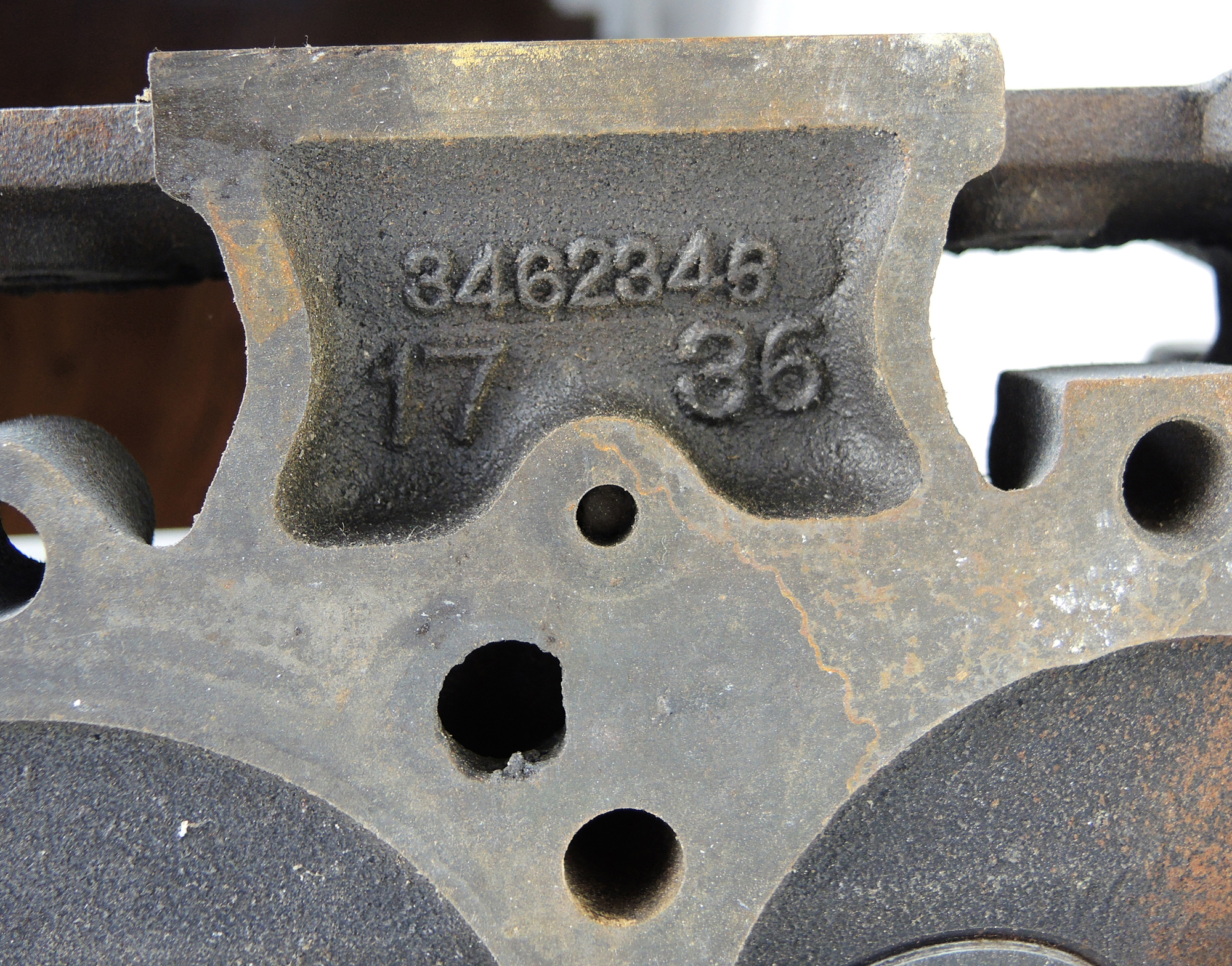 1971 Chrysler Dodge Iron Cylinder Heads and Four Barrel Intake Manifold