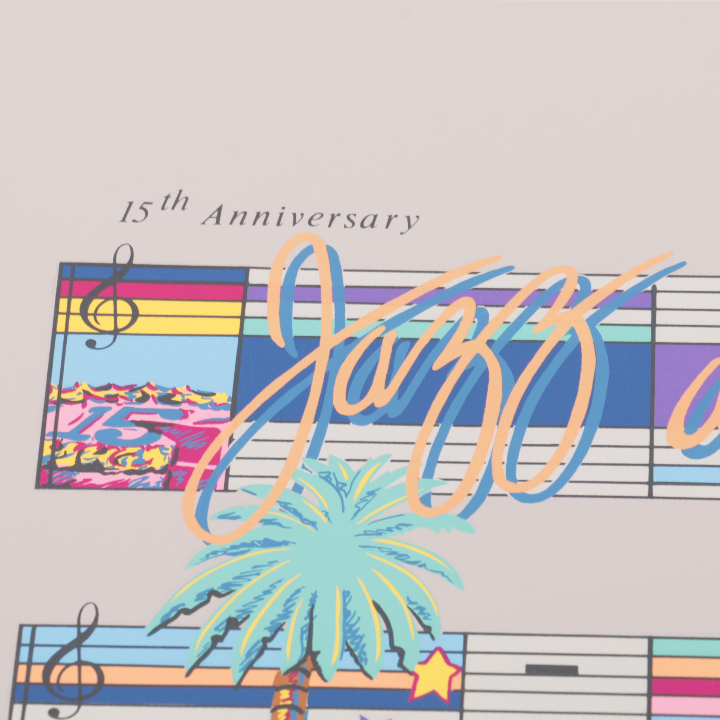 Bascle Limited Edition 1984 New Orleans Jazz and Heritage Festival Serigraph