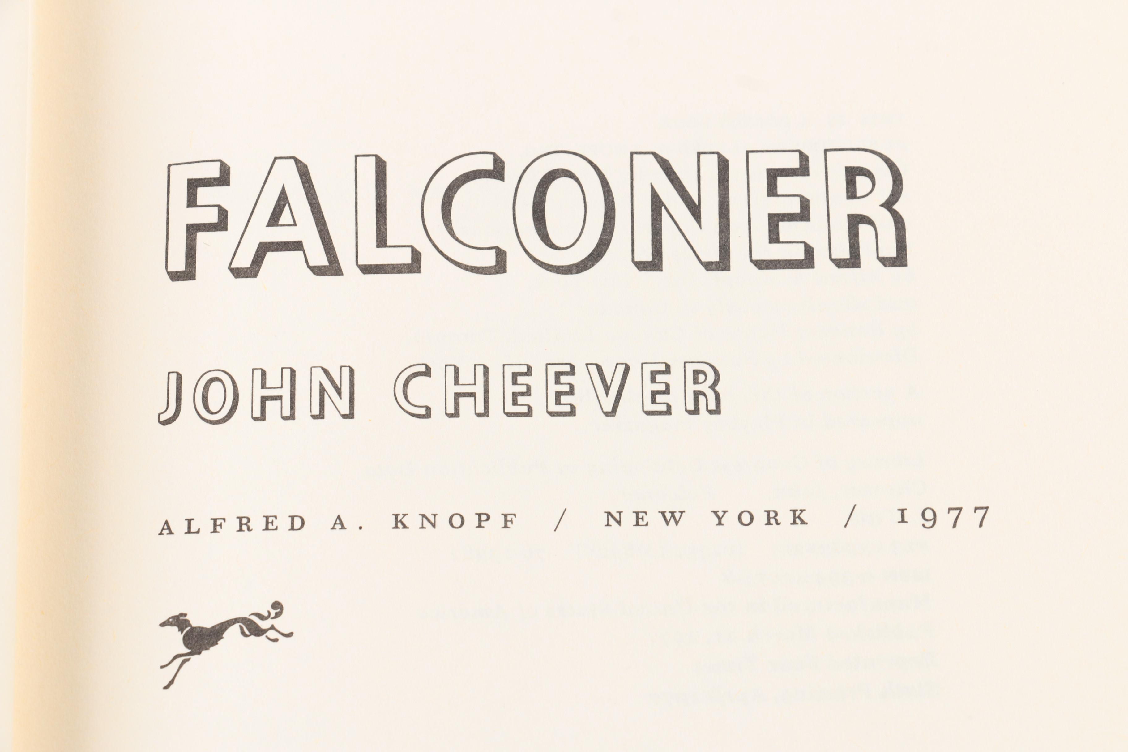 1977 "Falconer" by John Cheever