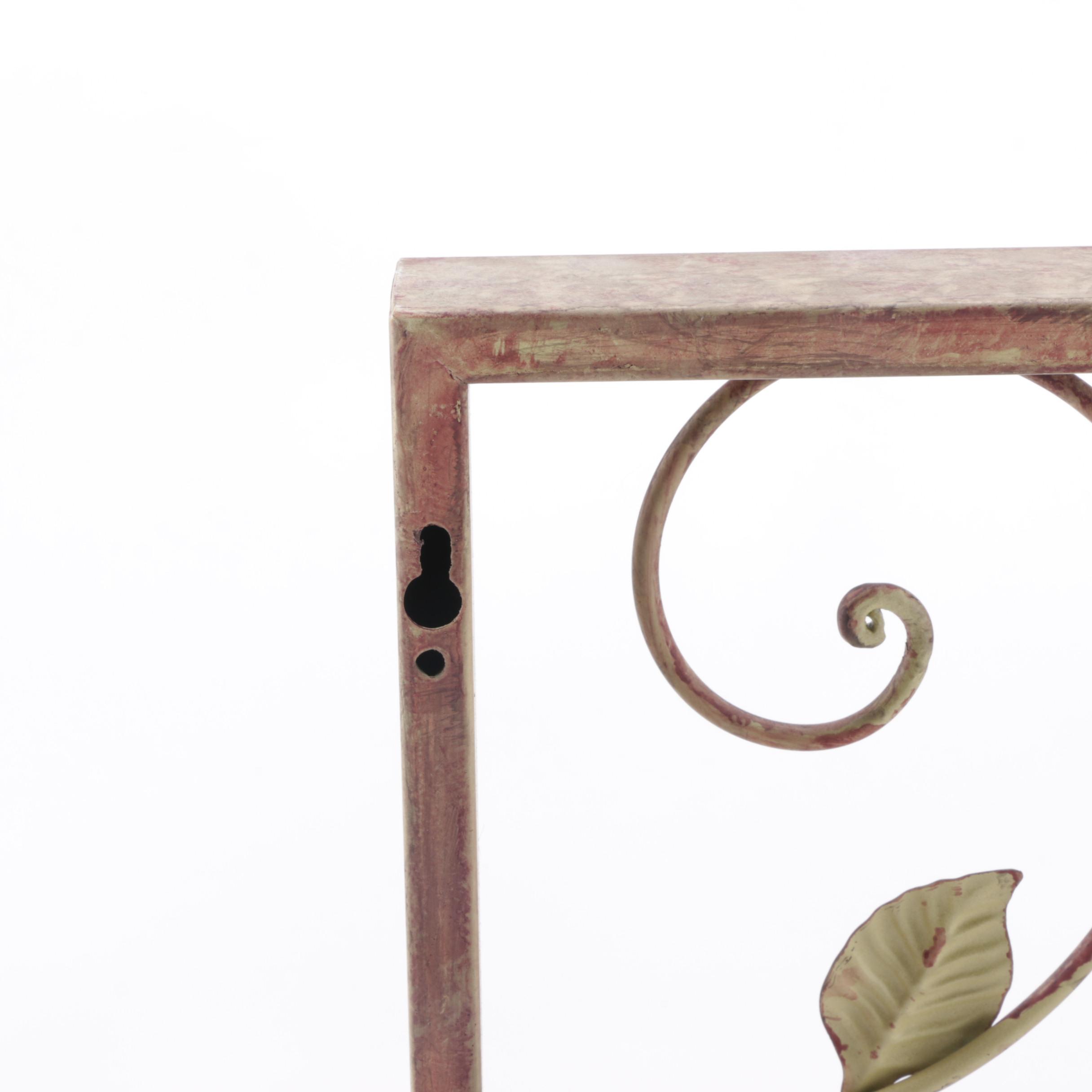 Metal Bird Motif Wall Hangings