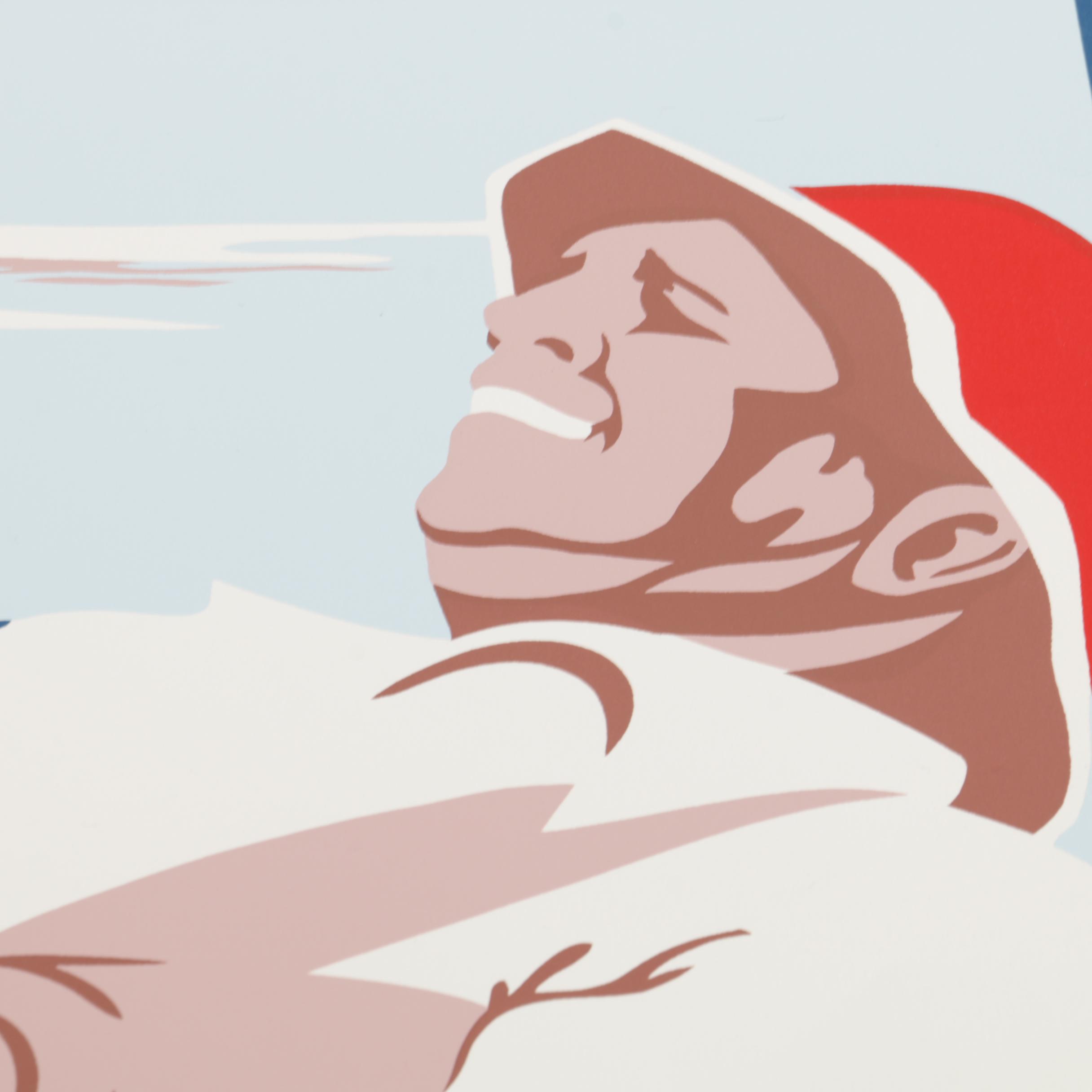 Limited Edition 1982 Mississippi Deep Sea Fishing Rodeo Serigraph Poster