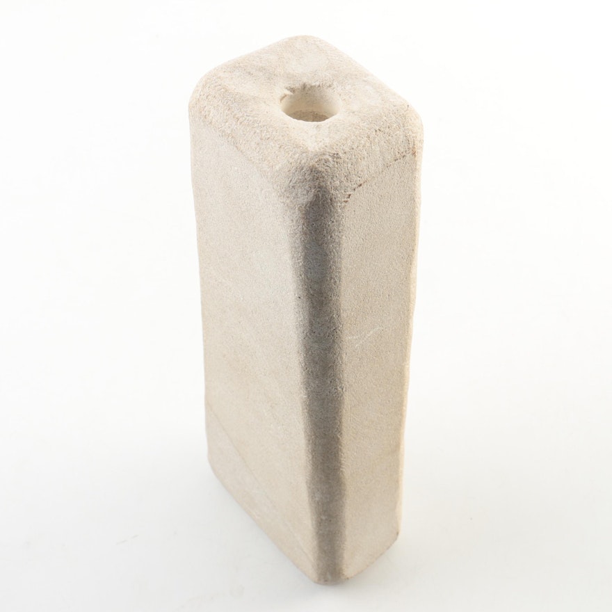 Limestone Candle Holder