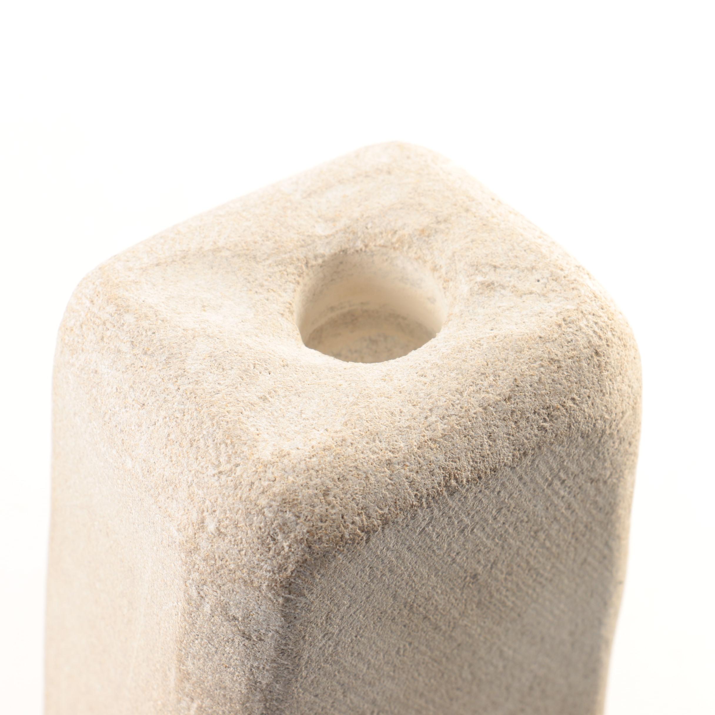 Limestone Candle Holder