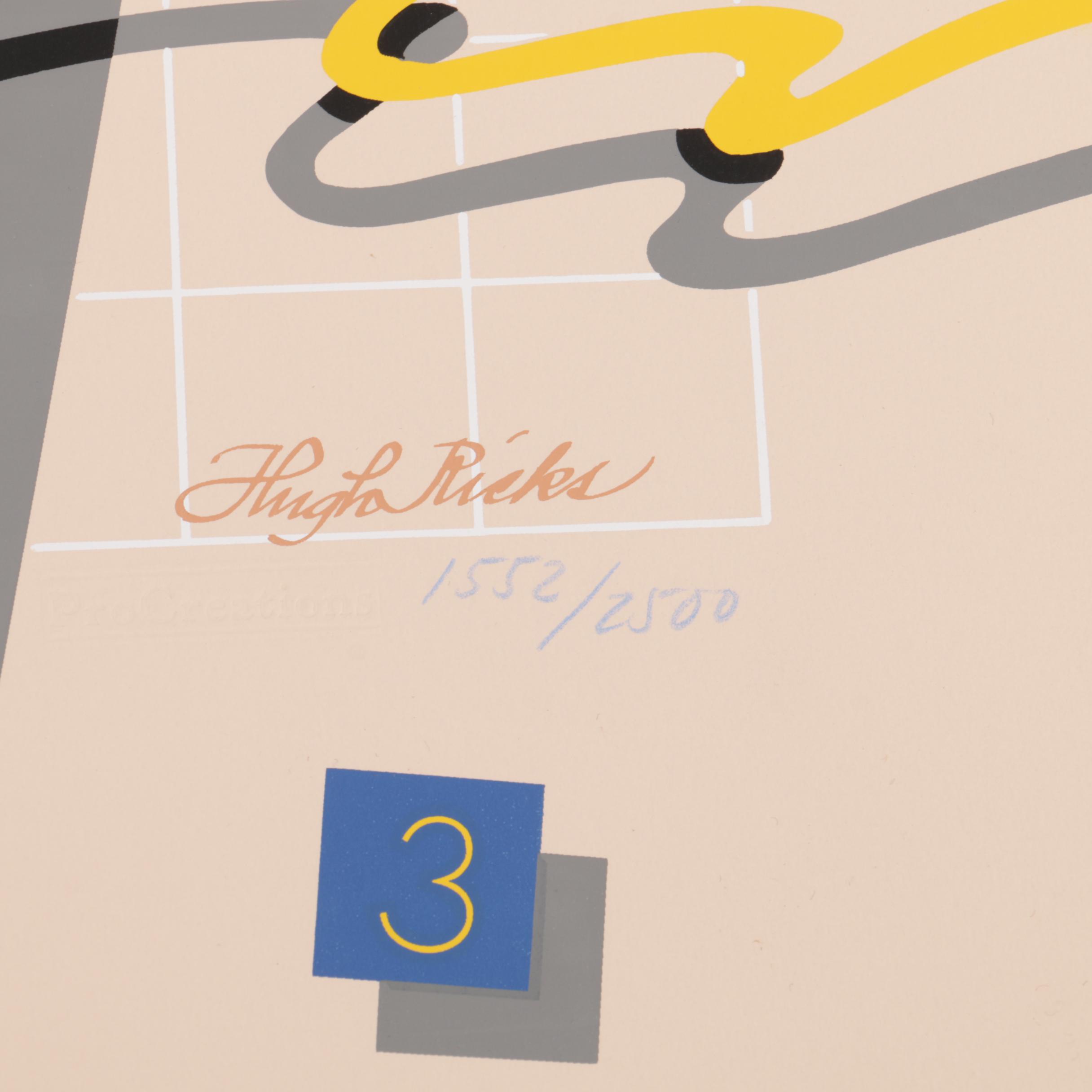 Hugh Ricks Limited Edition 1983 New Orleans Jazz and Heritage Festival Serigraph