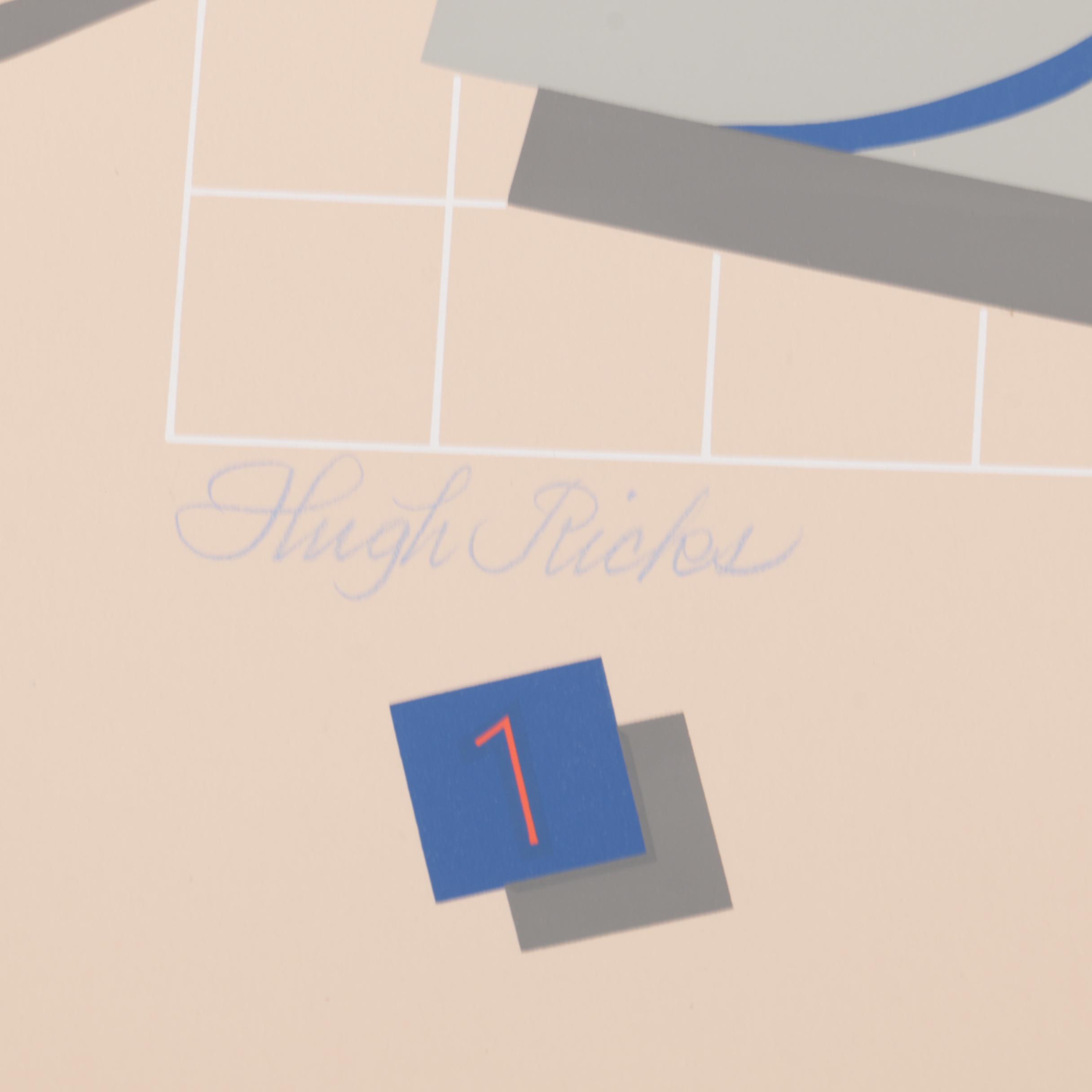 Hugh Ricks Limited Edition 1983 New Orleans Jazz and Heritage Festival Serigraph