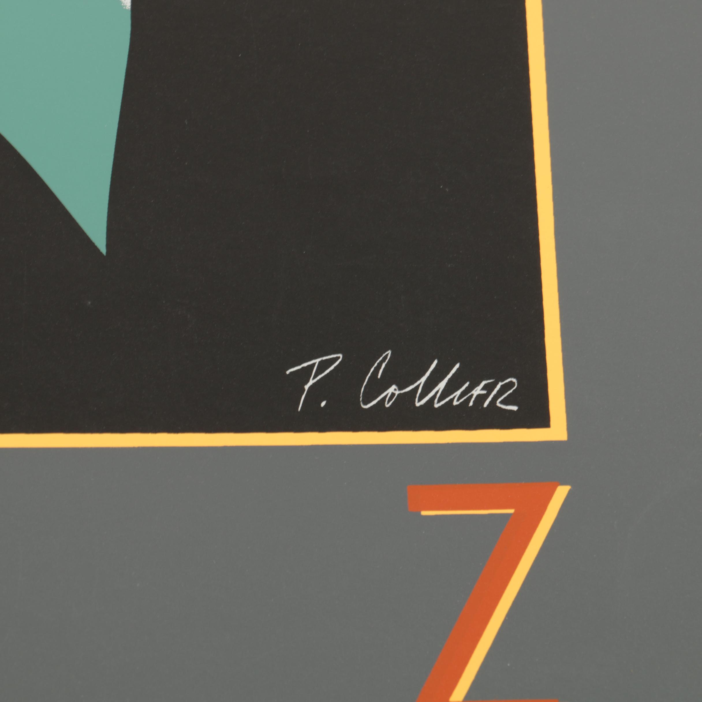 Collier Limited Edition 1980 New Orleans Jazz and Heritage Festival Serigraph