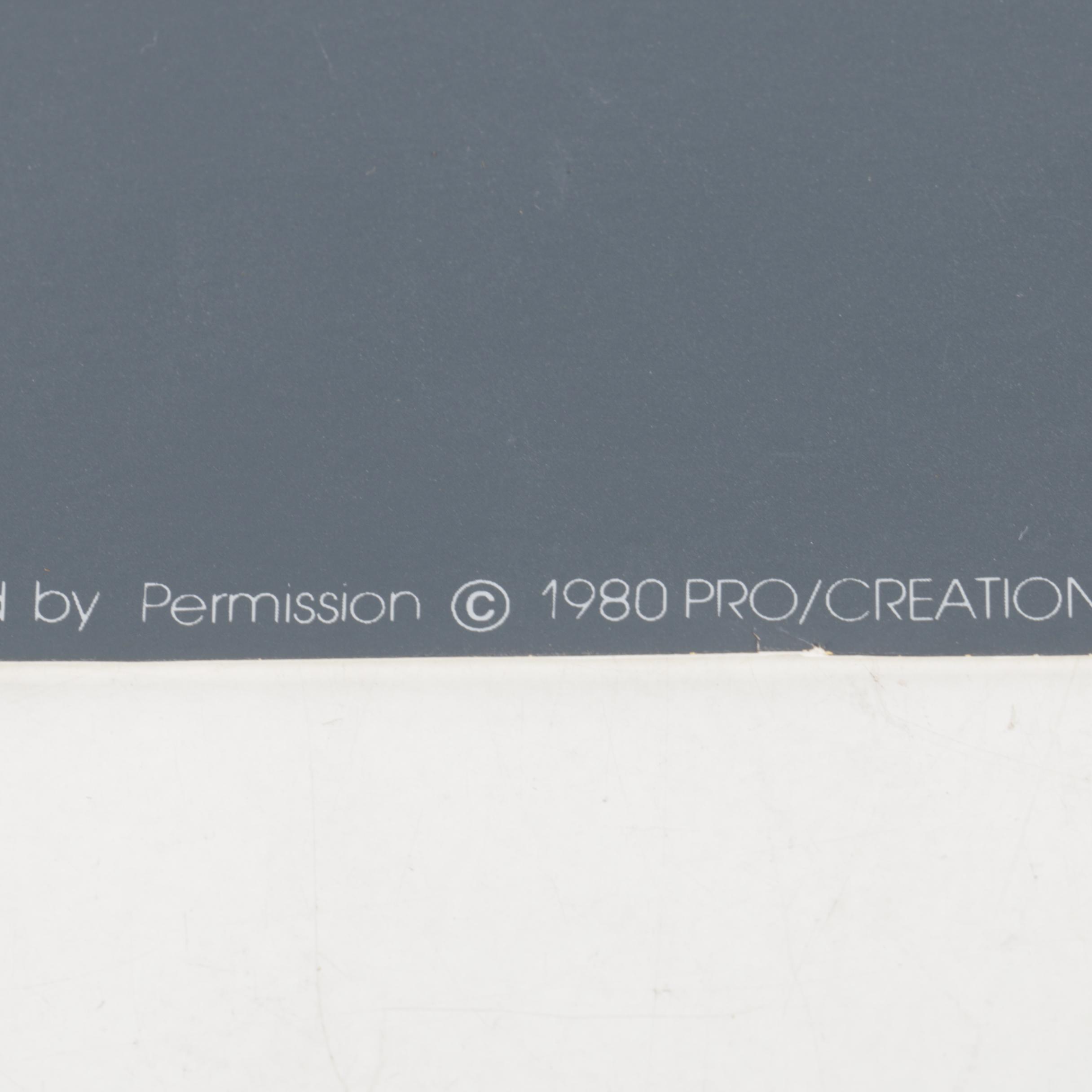 Collier Limited Edition 1980 New Orleans Jazz and Heritage Festival Serigraph