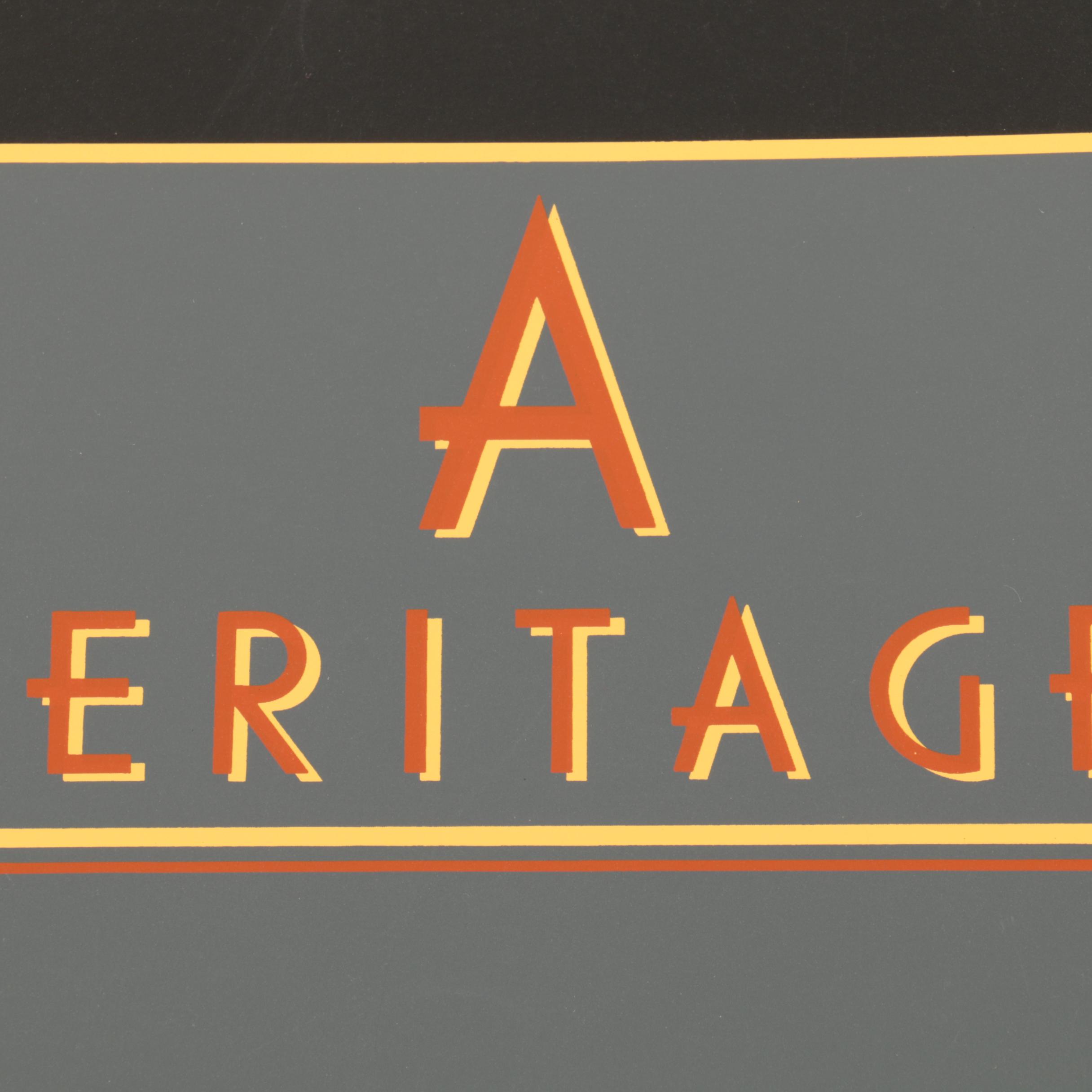 Collier Limited Edition 1980 New Orleans Jazz and Heritage Festival Serigraph