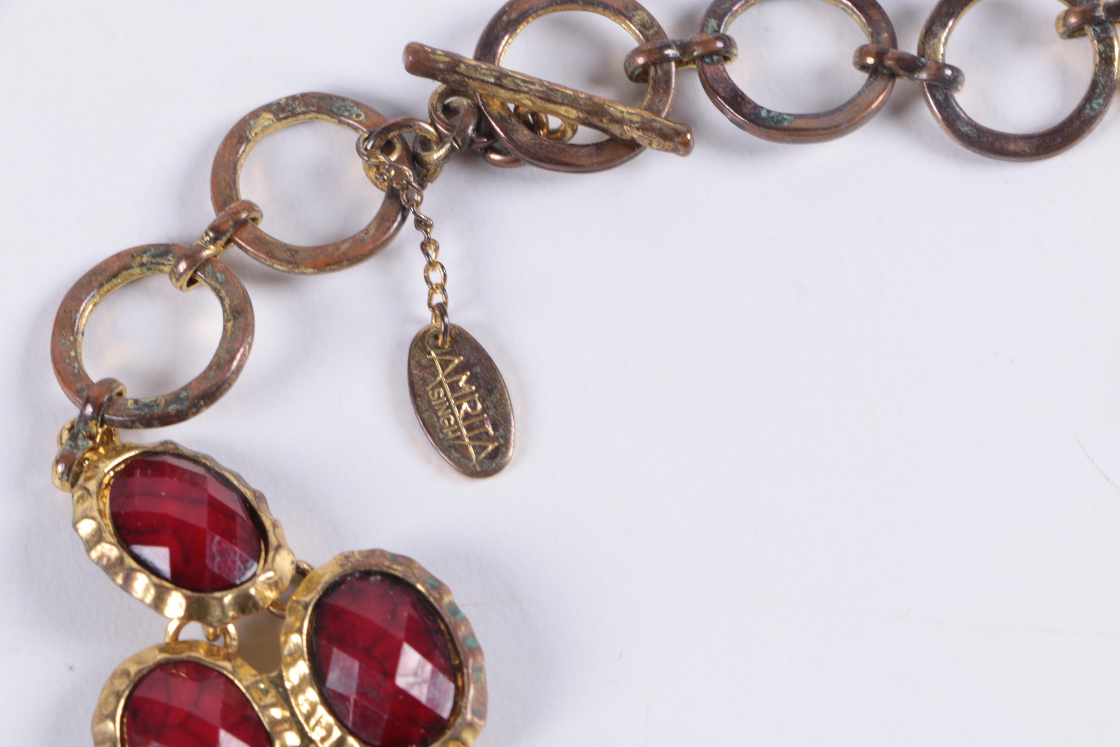 Collection of Amrita Singh Necklaces and Earrings